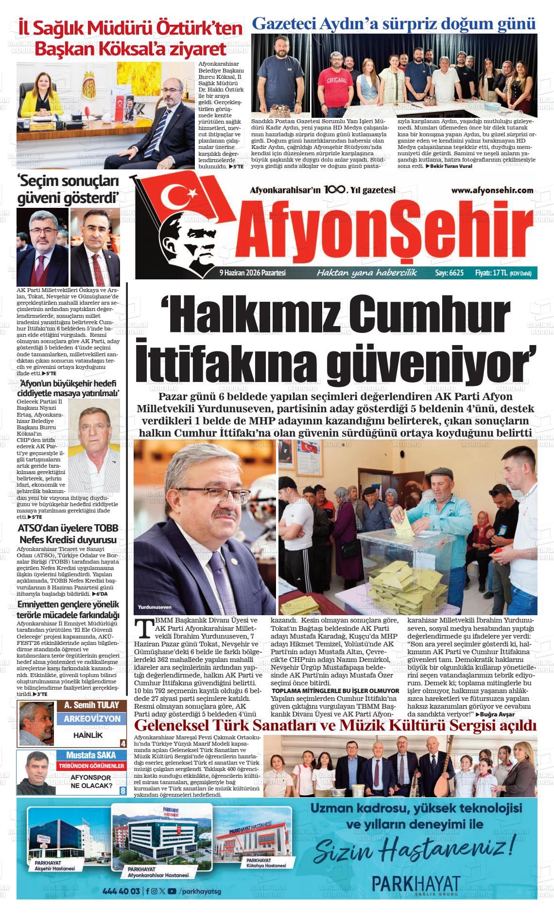 Afyonkarahisar Hisar 09.06.2026