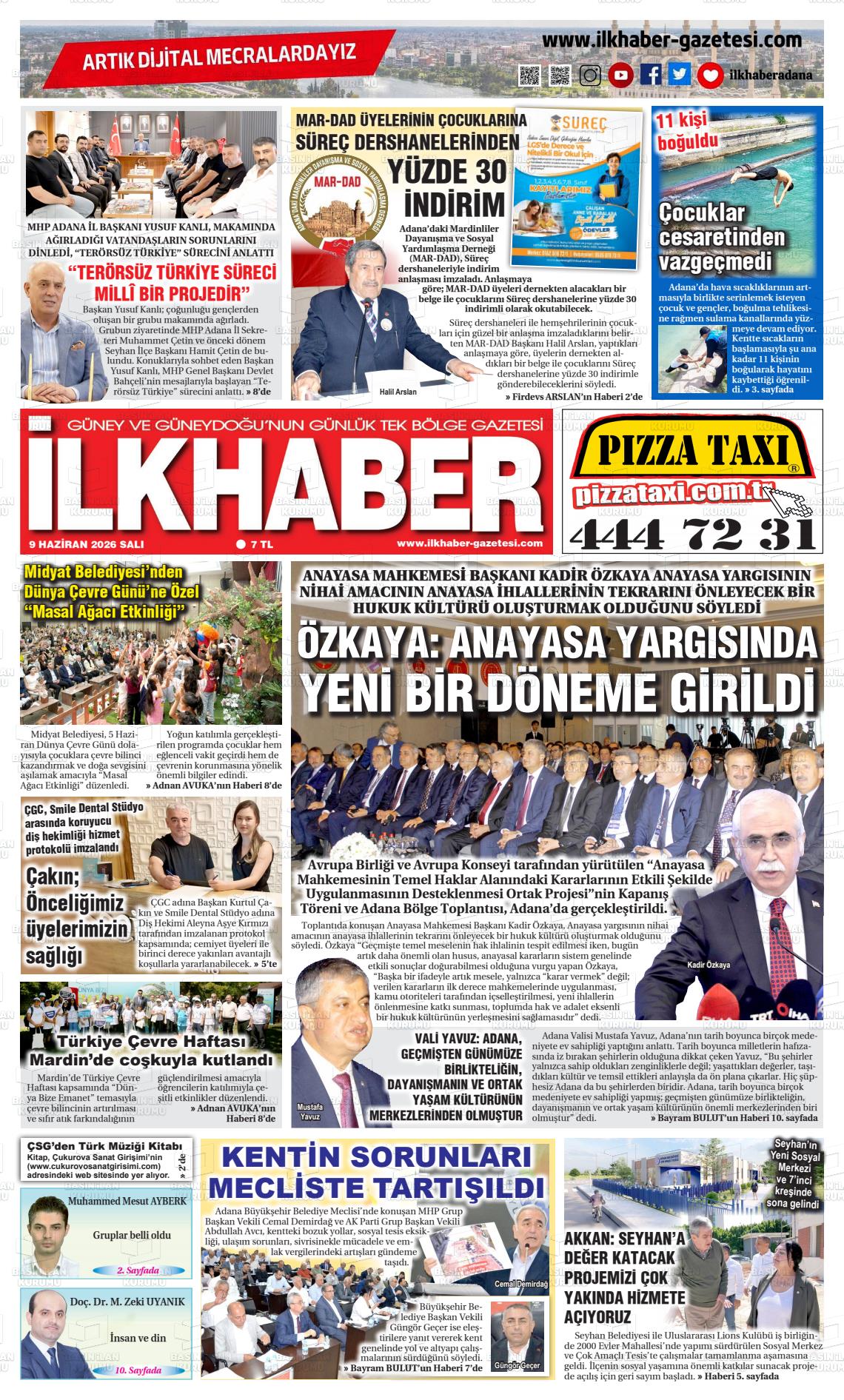 Adana Ilkhaber 09.06.2026