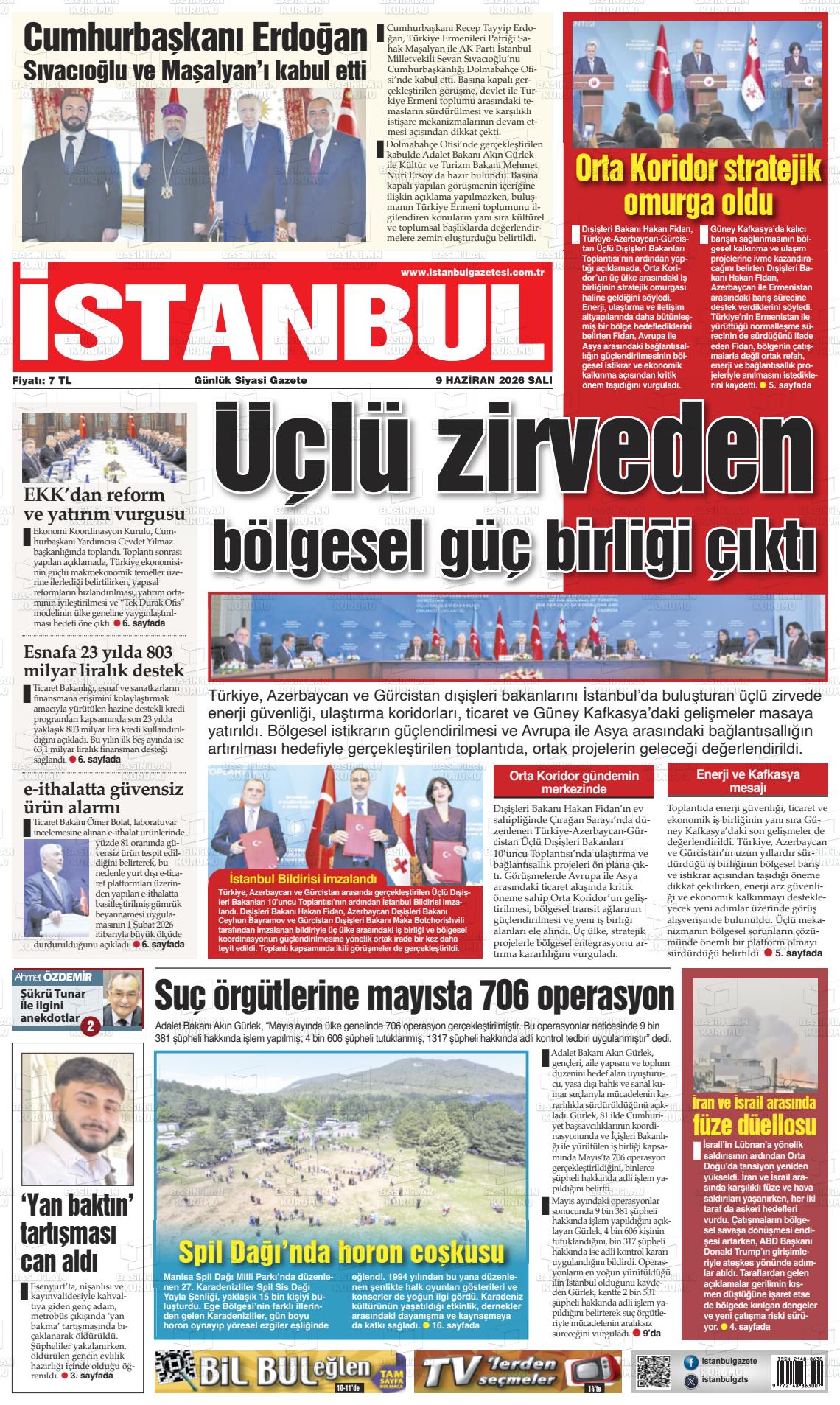 Istanbul 09.06.2026