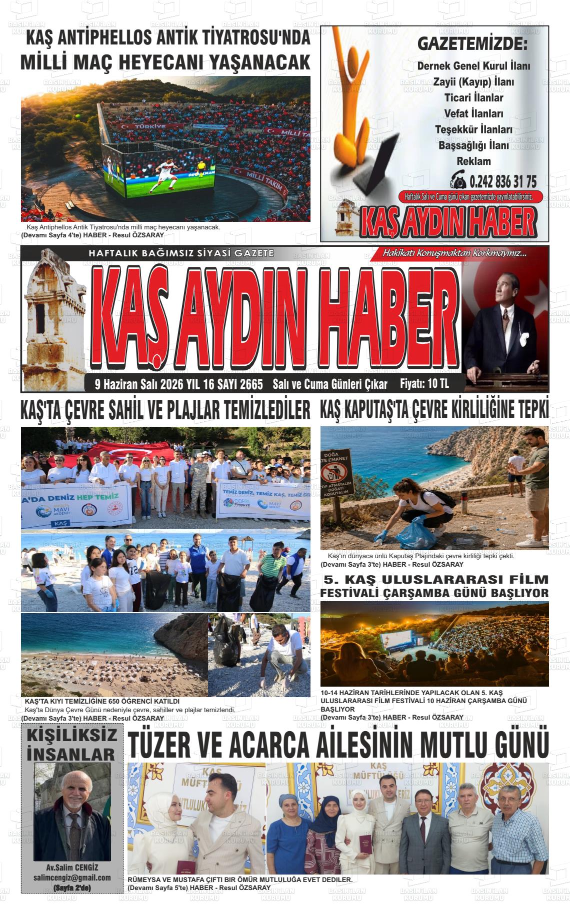 Antalya Kasaydinheber 09.06.2026