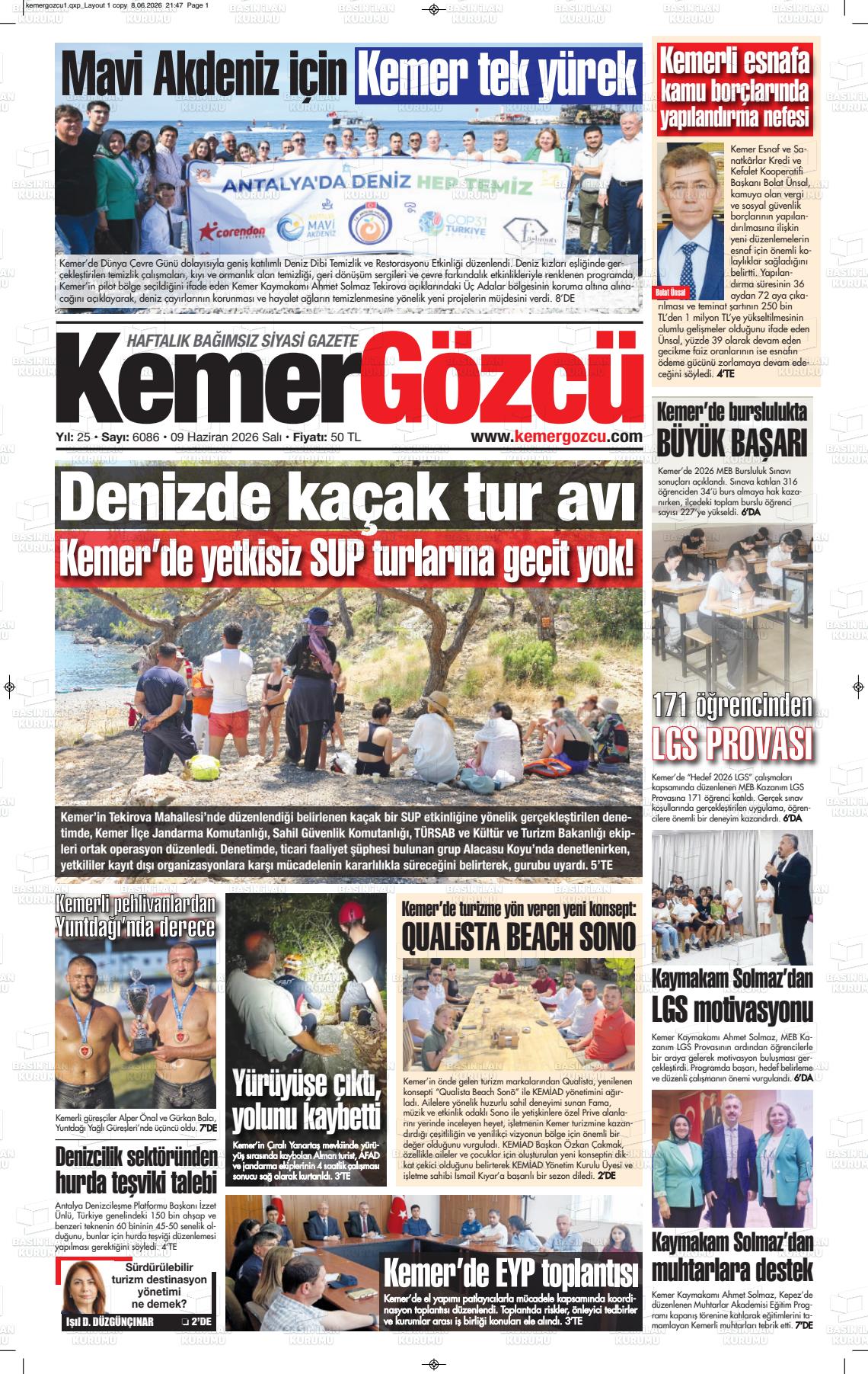 Antalya Kemergozcu 09.06.2026