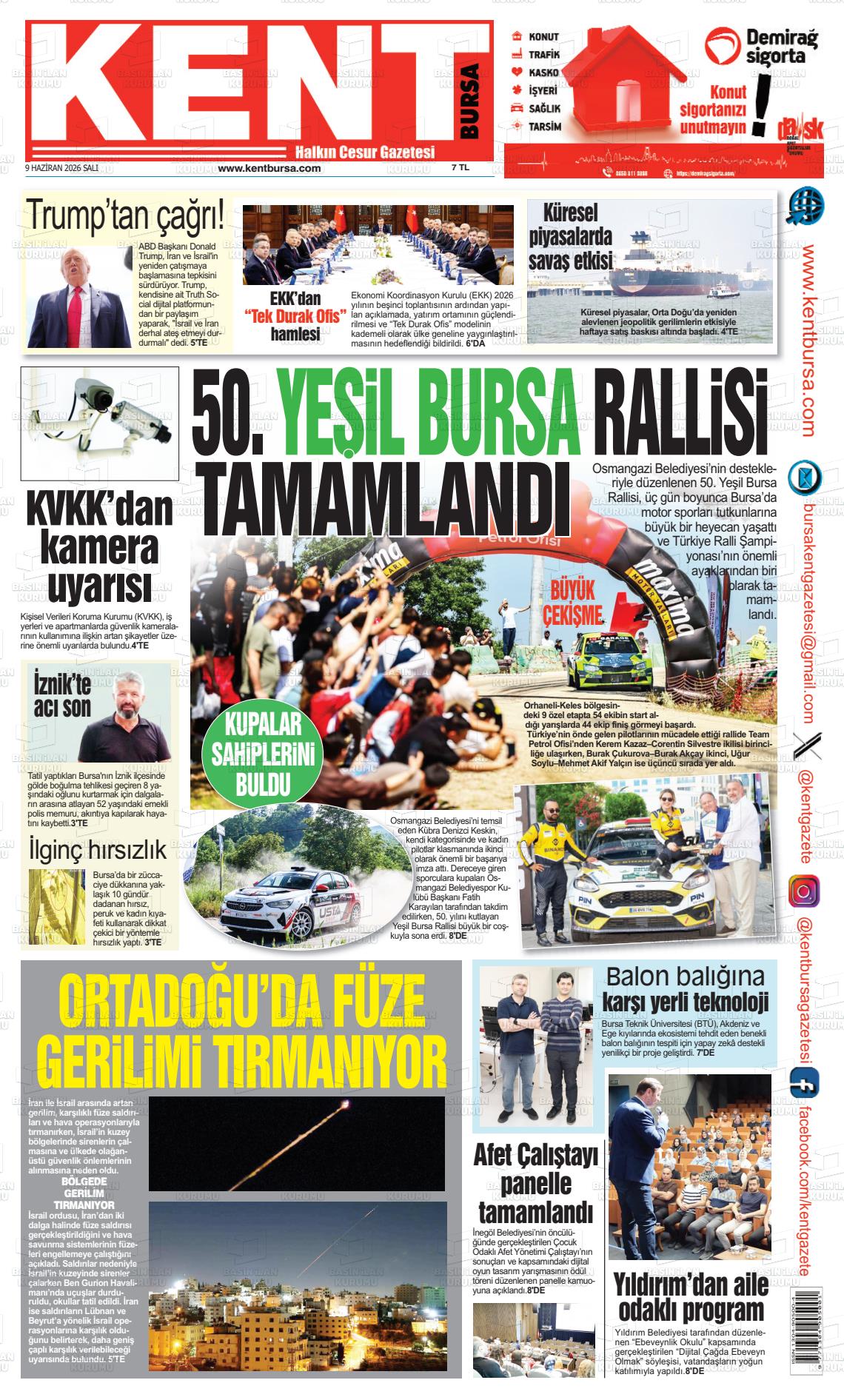 Bursa Kent 09.06.2026