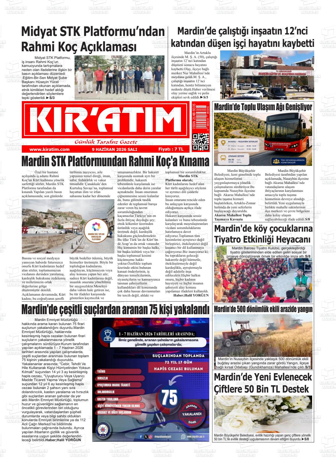 Mardin Kiratim 09.06.2026