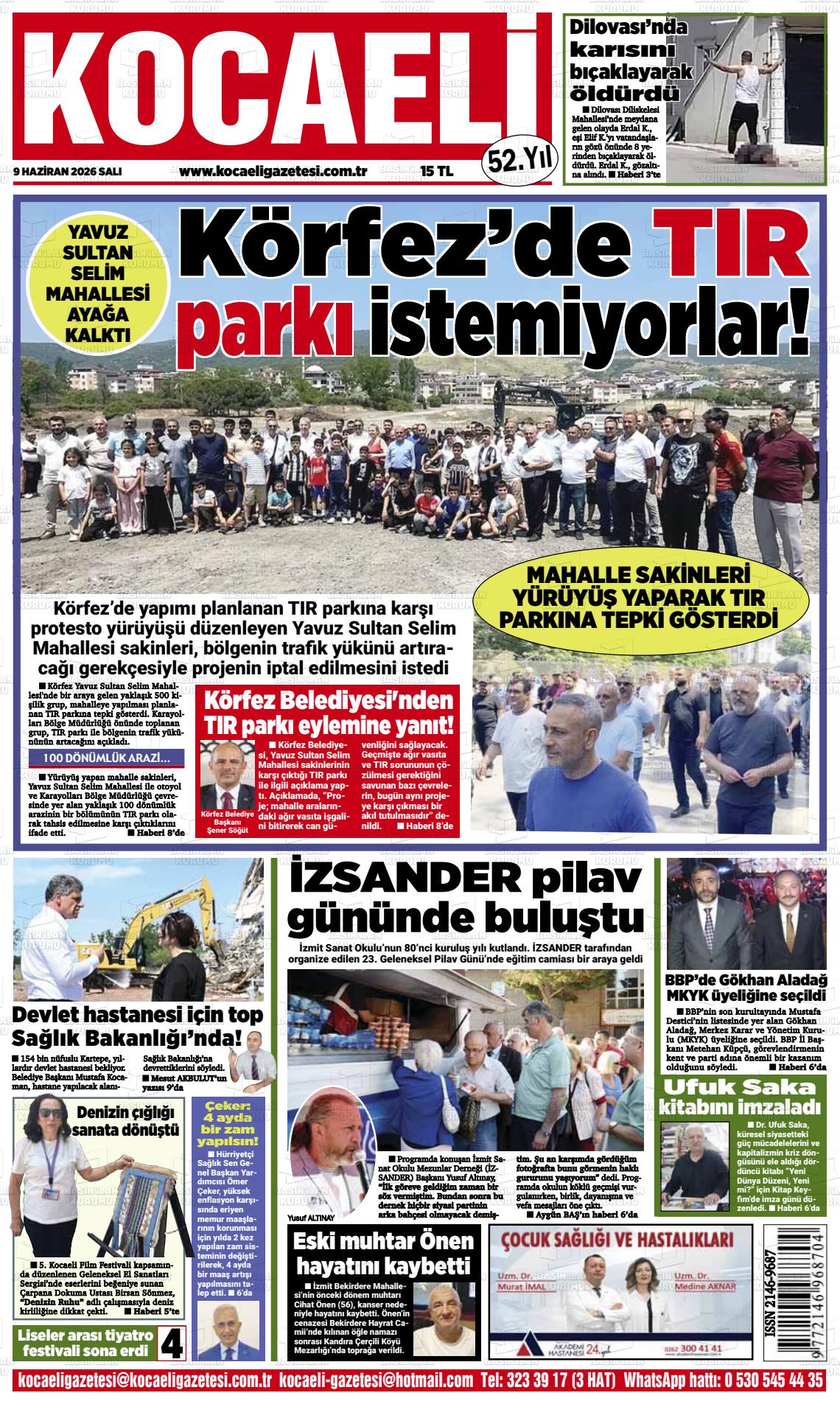 Kocaeli 09.06.2026