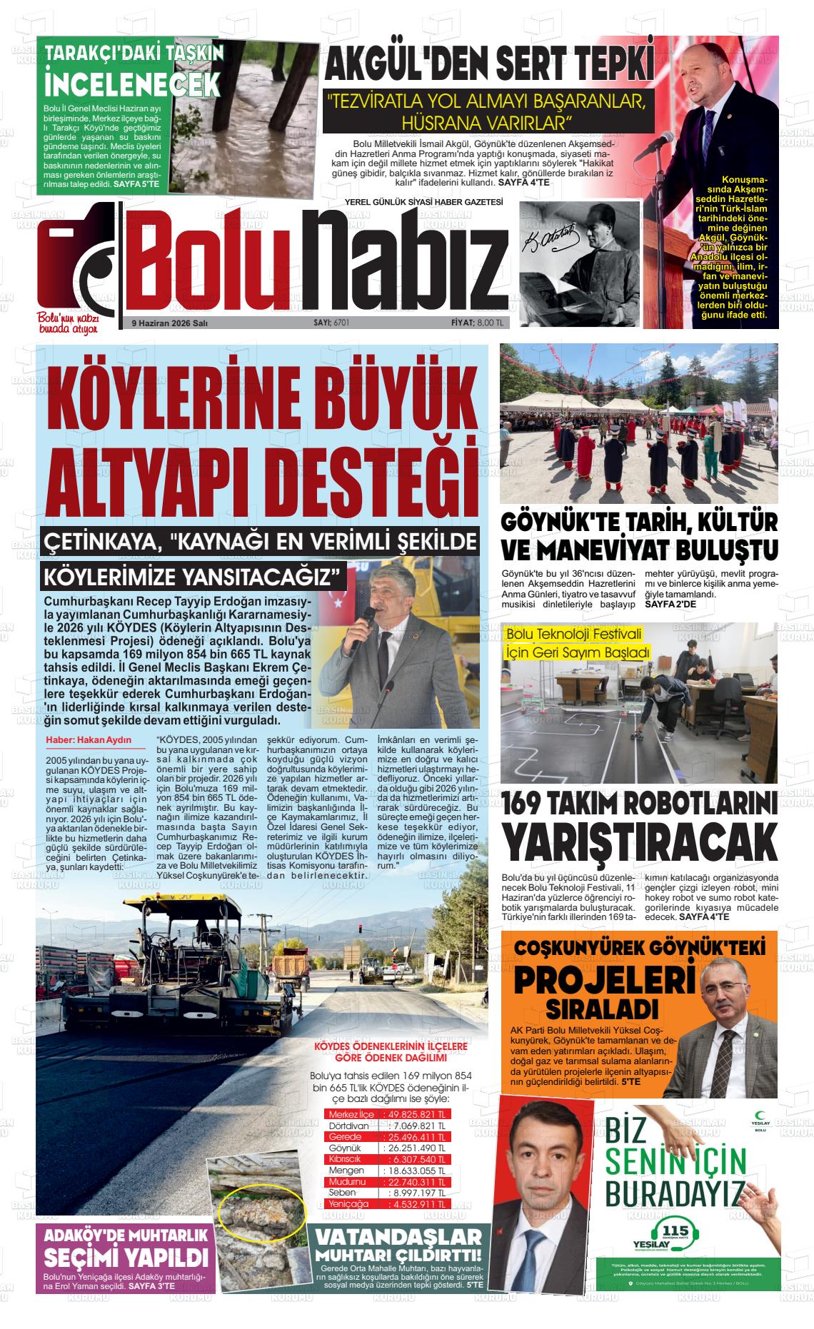 Bolu Koroglu 09.06.2026