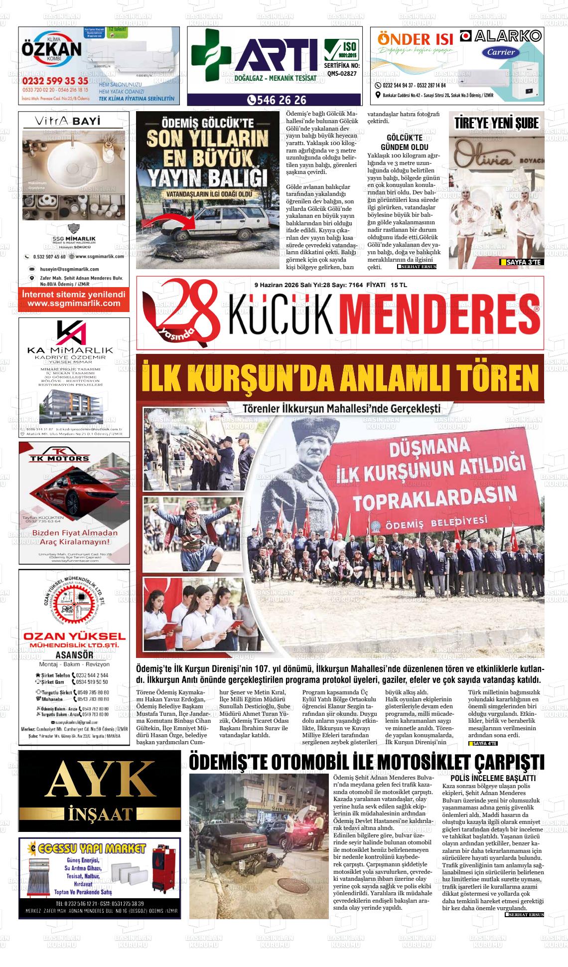 Izmir Kucukmenderes 09.06.2026