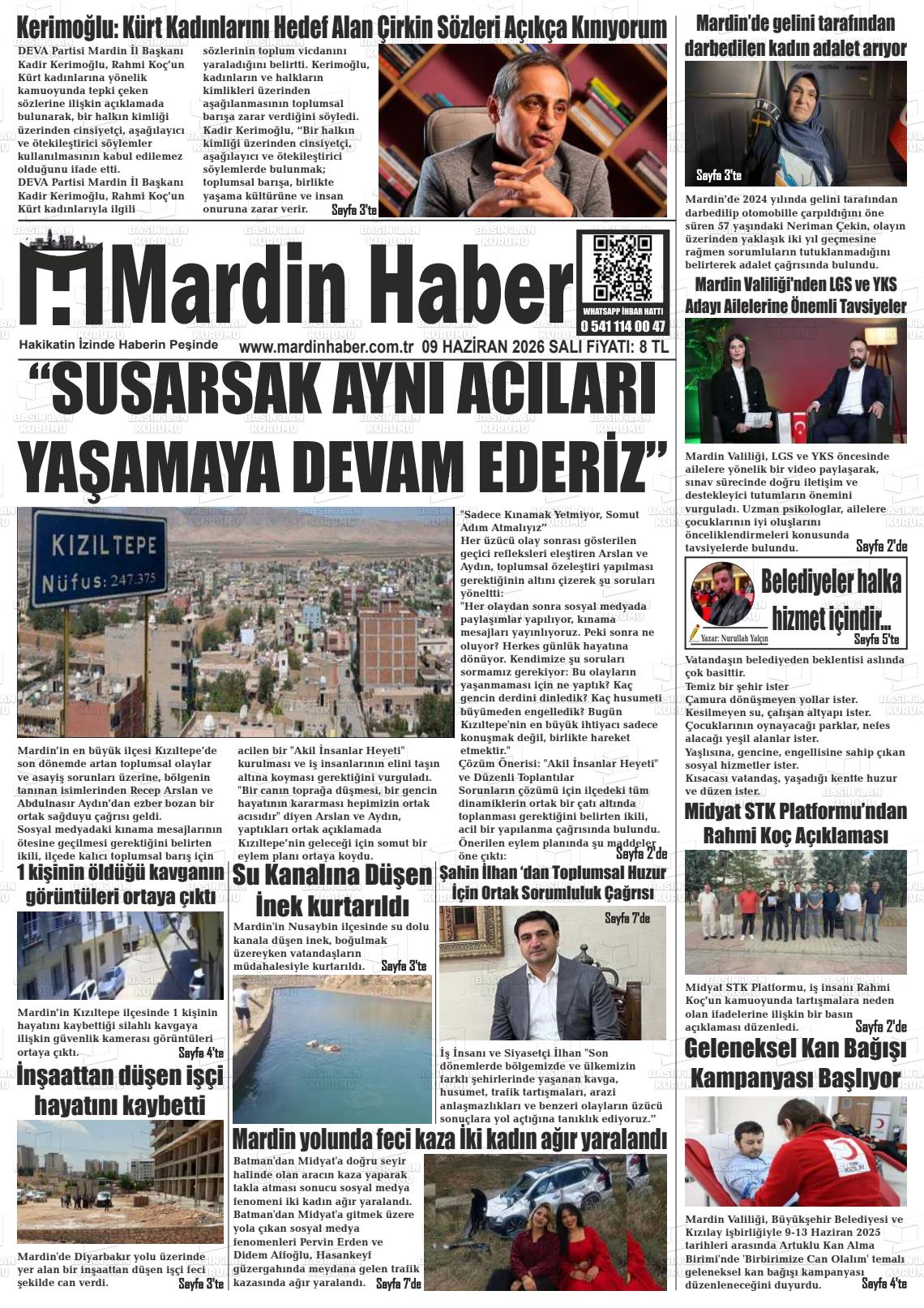 Mardin Haber 09.06.2026