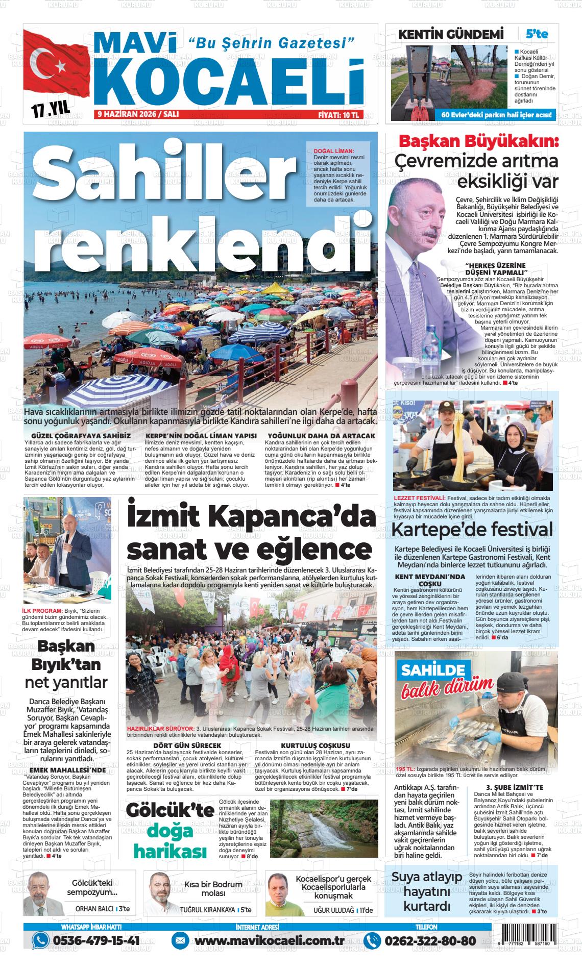 Kocaeli Mavi 09.06.2026