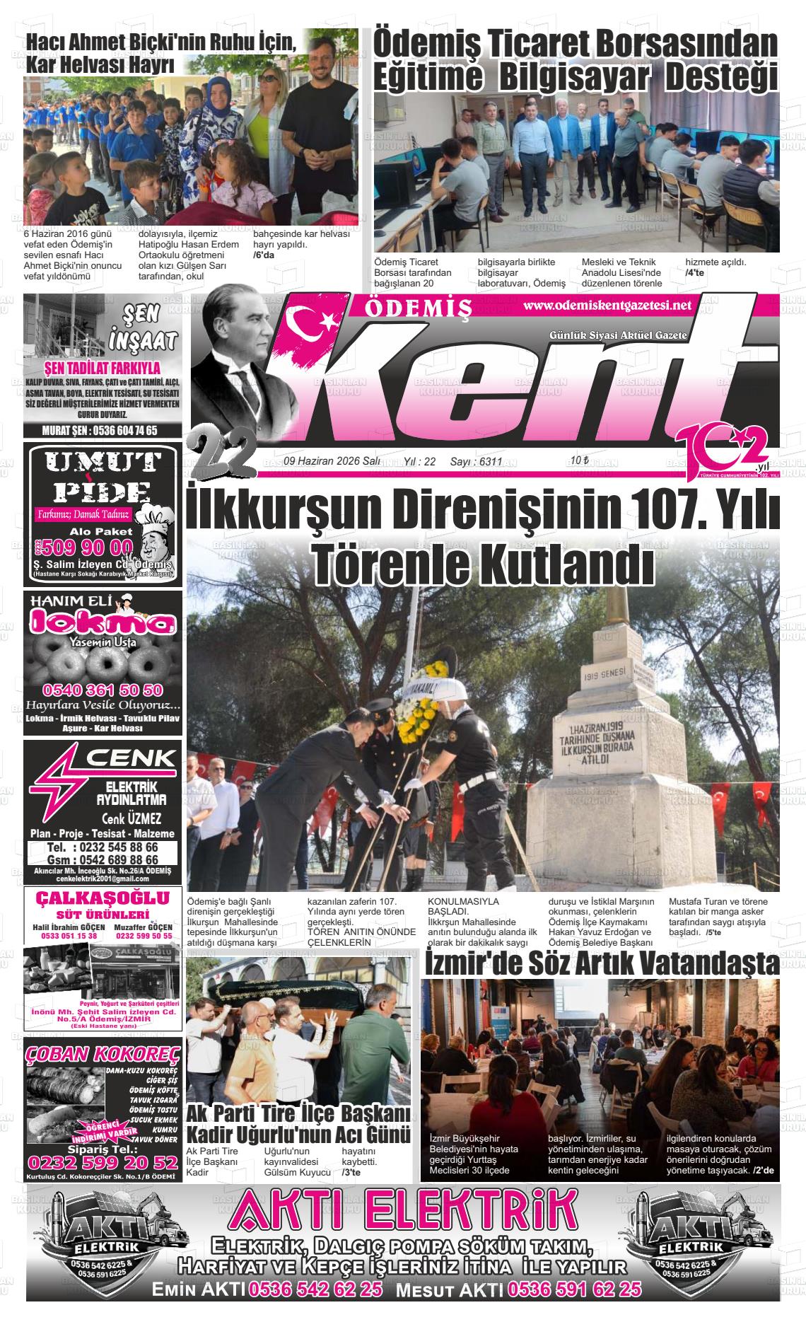 Izmir Odemiskent 09.06.2026