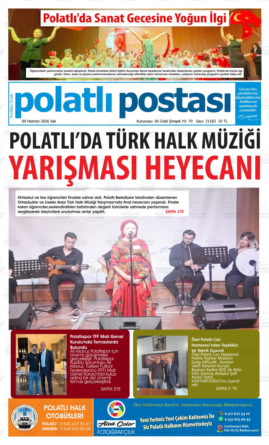 Ankara Polatlipostasi 09.06.2026