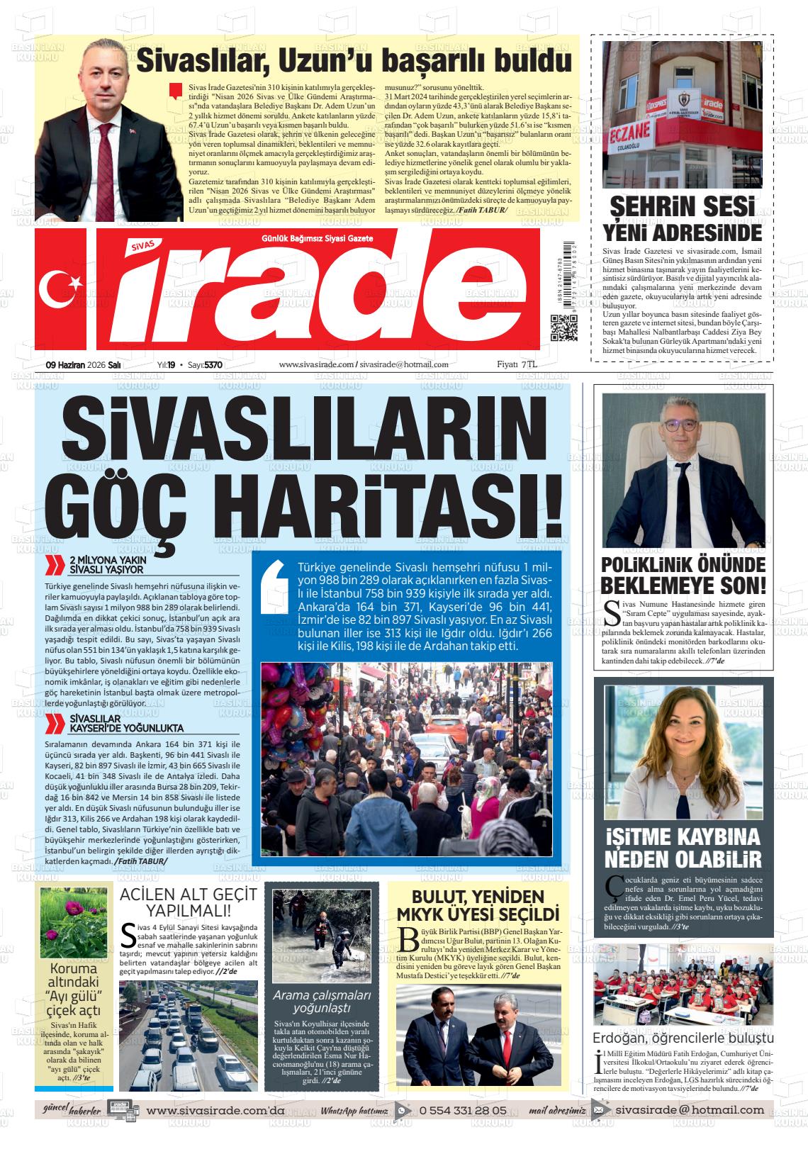 Sivas Irade 09.06.2026