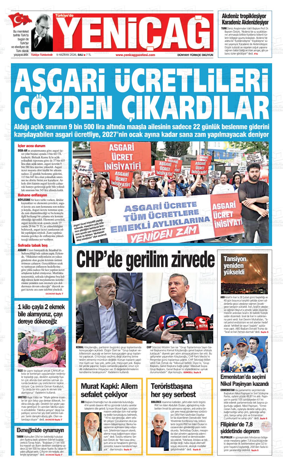Istanbul Turkiyedeyenicag 09.06.2026