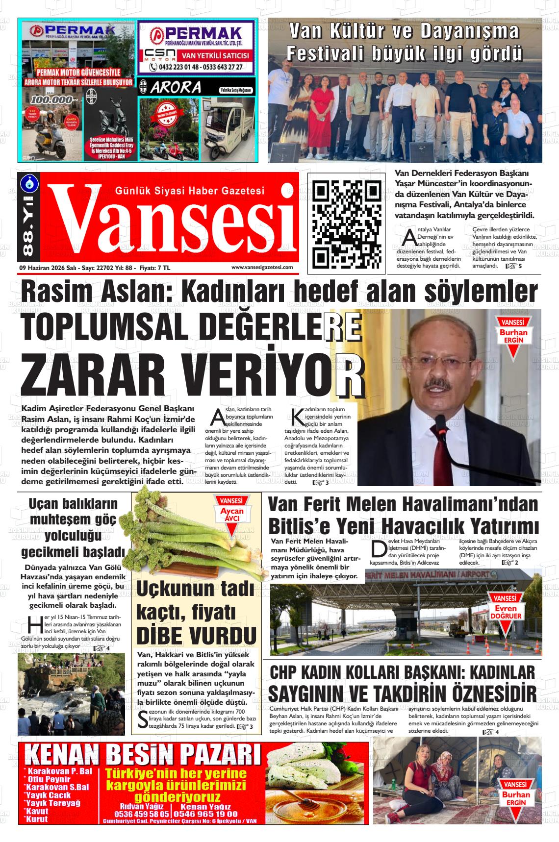 Van Sesi 09.06.2026
