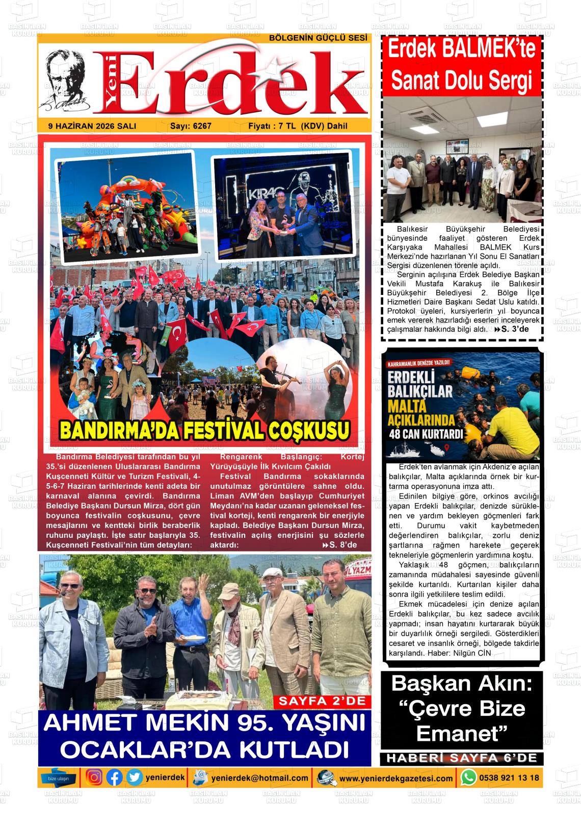 Balikesir Yenierdek 09.06.2026