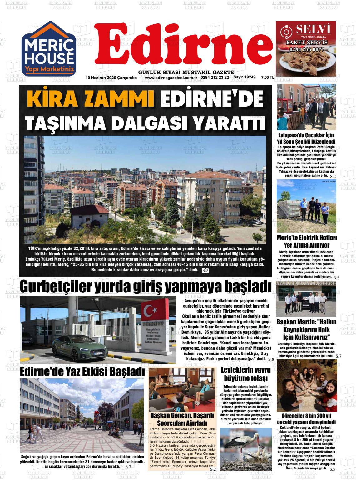 Edirne 10.06.2026