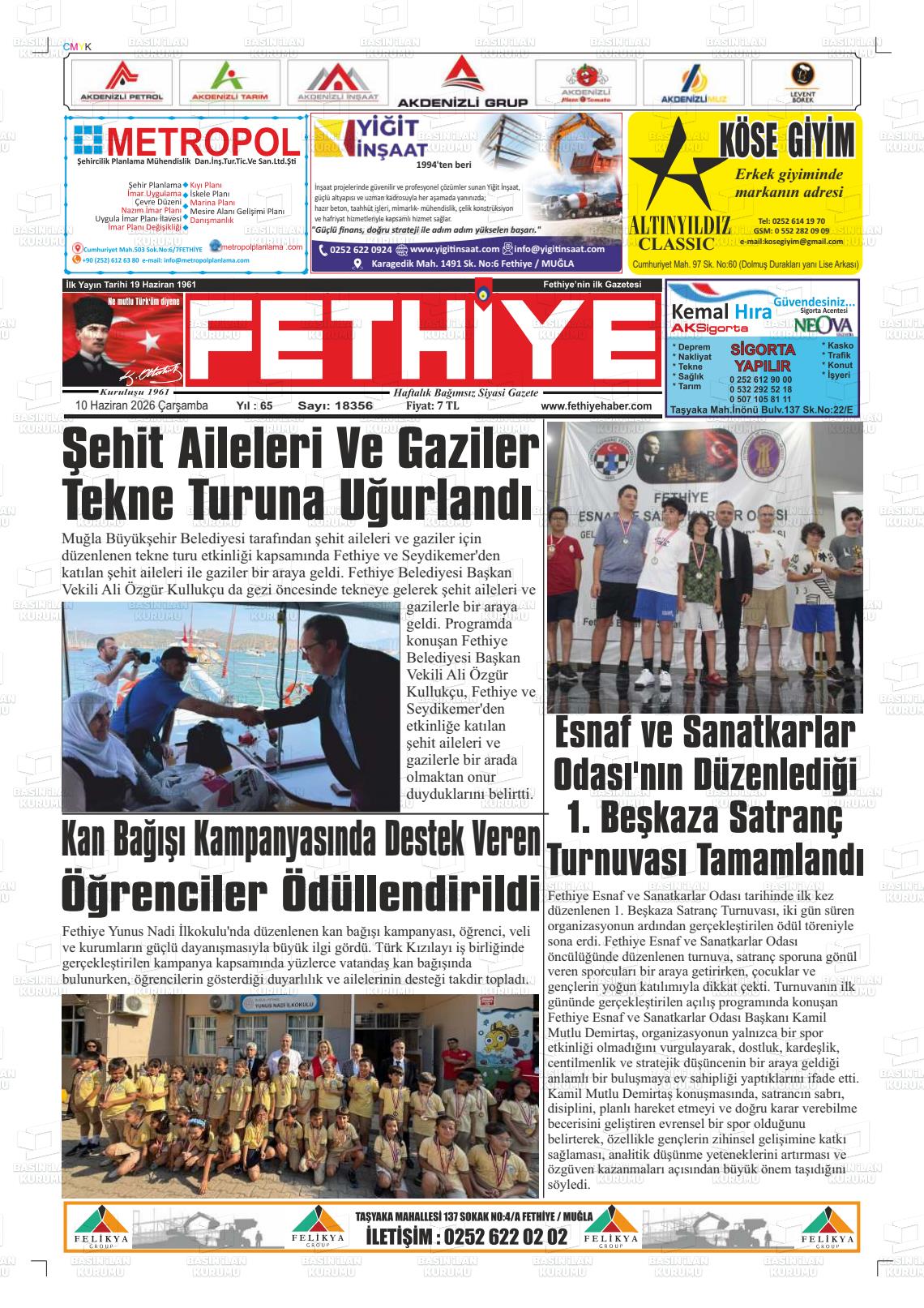Mugla Fethiye 10.06.2026