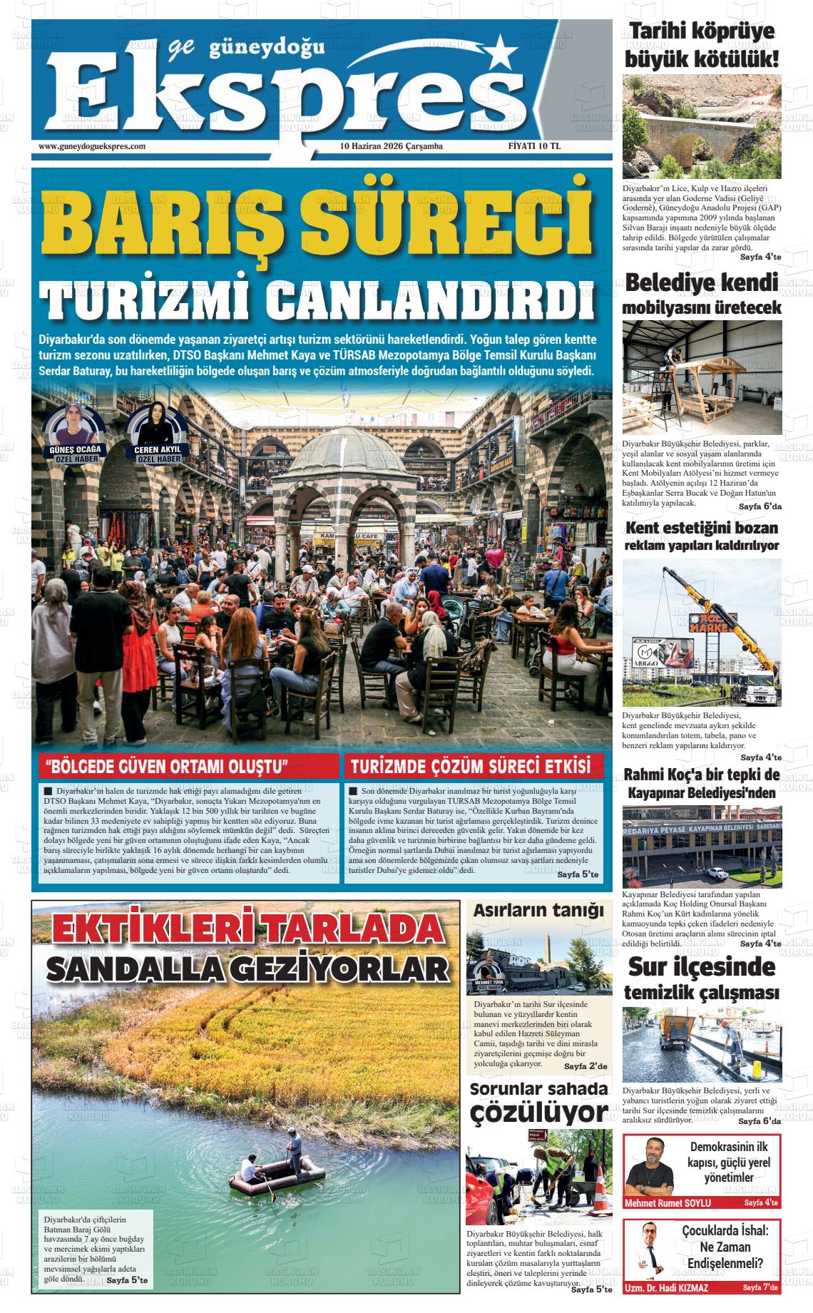 Diyarbakir Geguneydoguekspres 10.06.2026