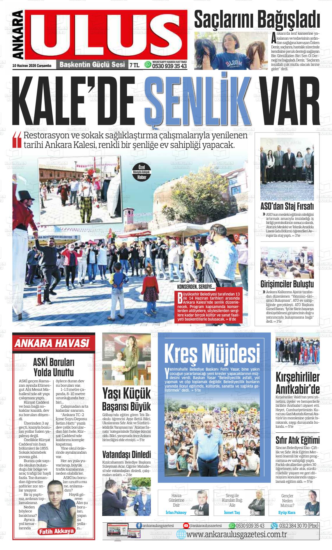 Ankara Habervaktim 10.06.2026