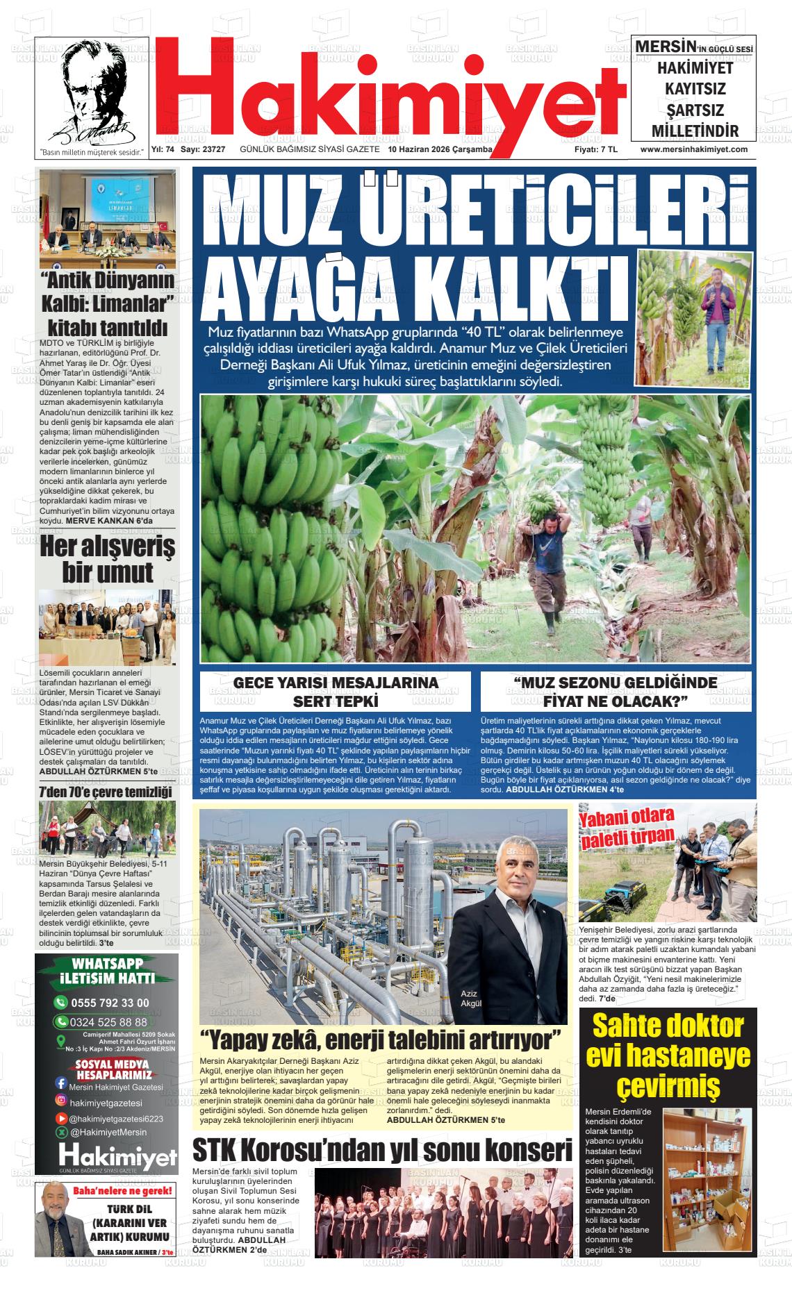 Konya Hakimiyet 10.06.2026