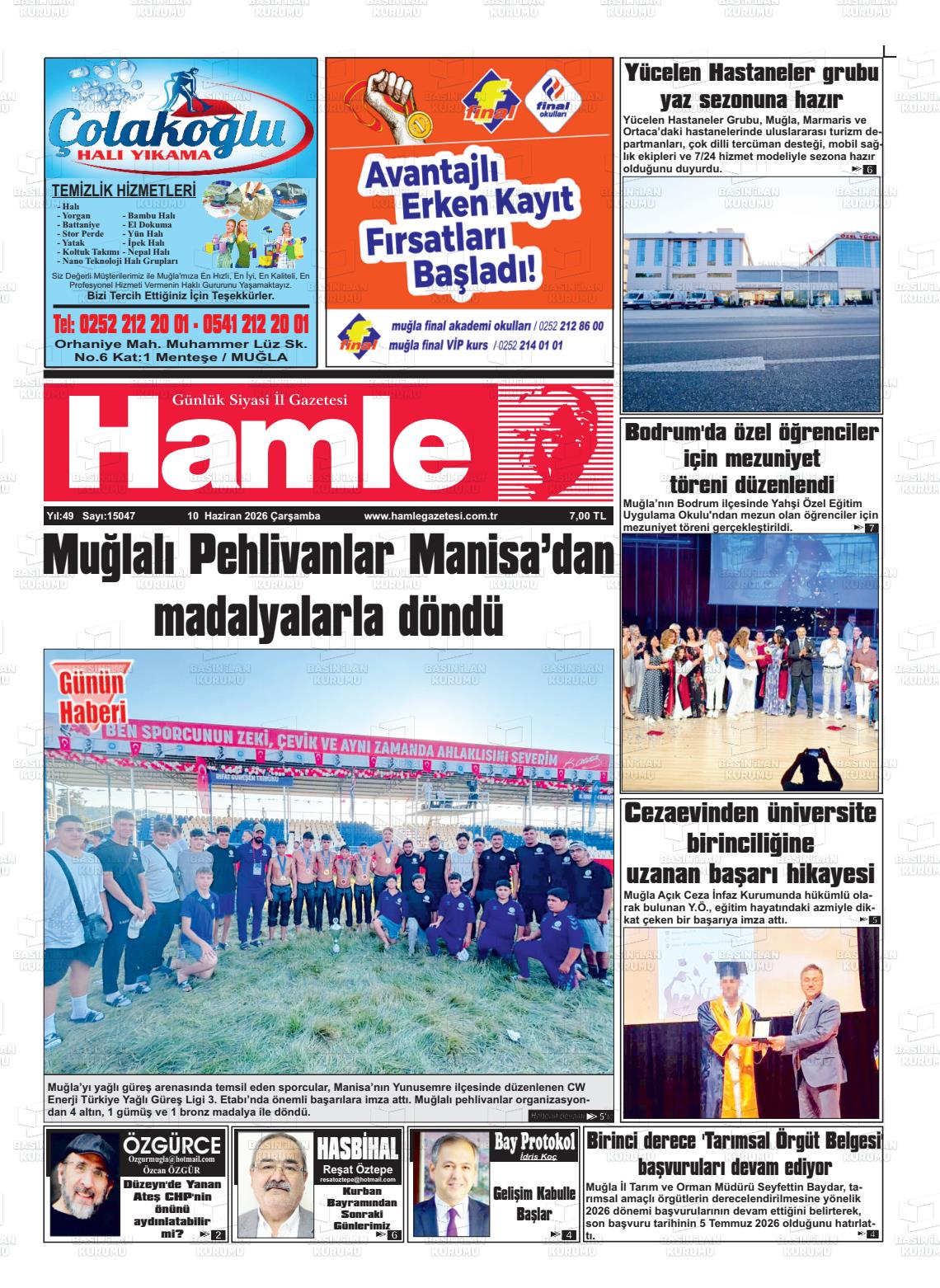 Mugla Hamle 10.06.2026