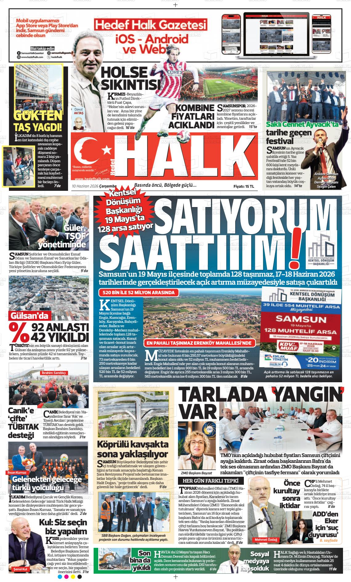 Samsun Hedefhalk 10.06.2026