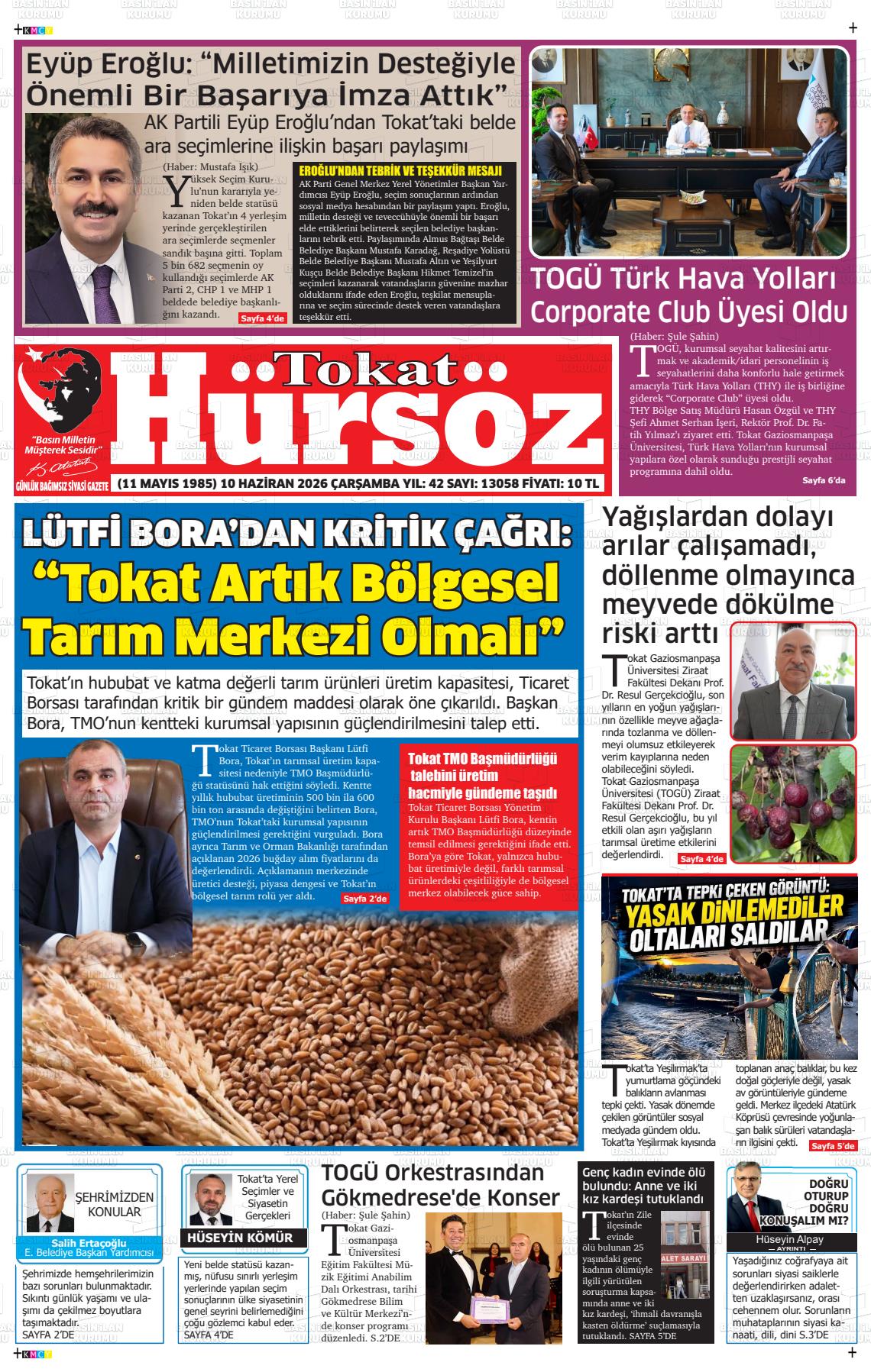 Tokat Hursoz 10.06.2026