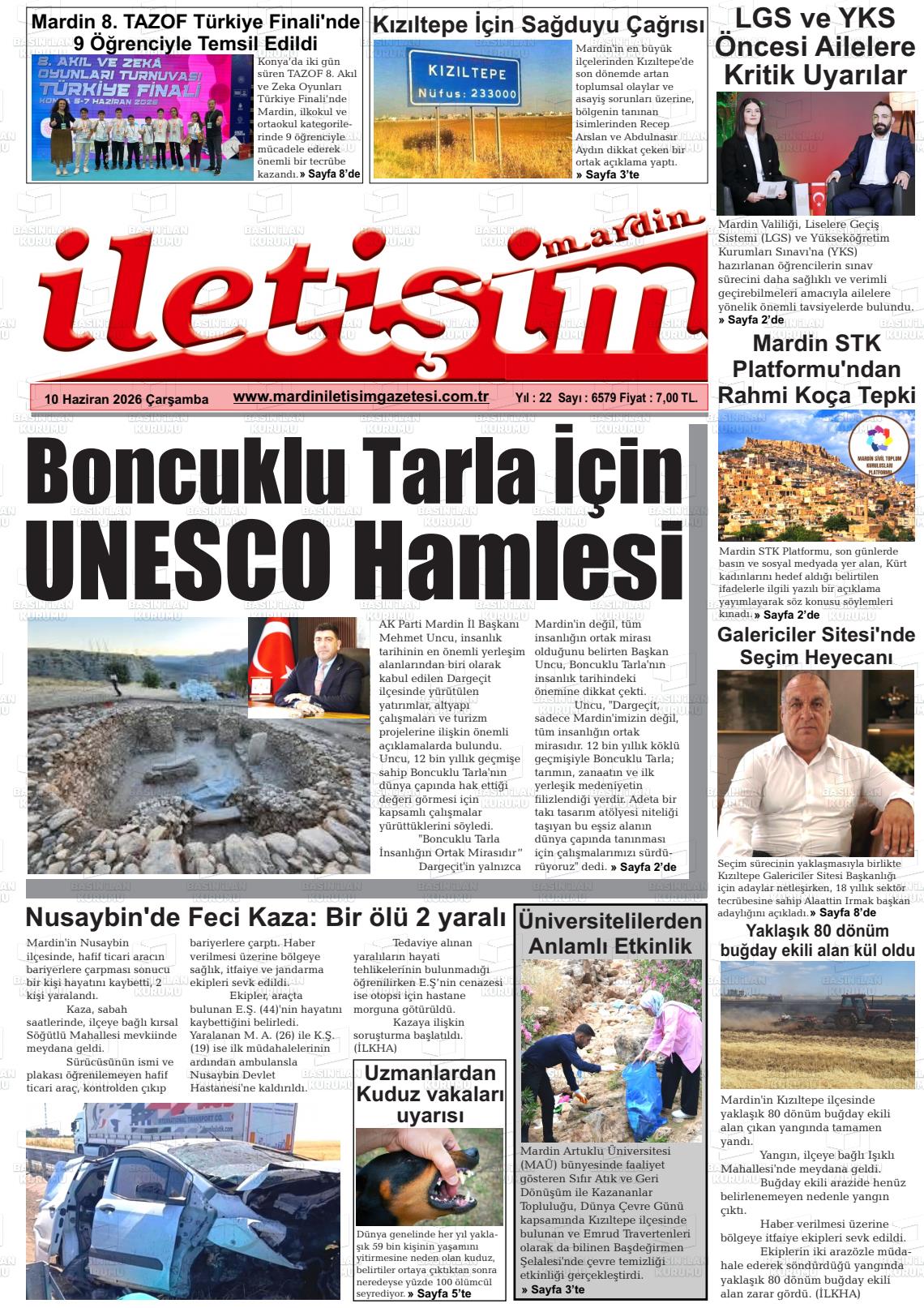 Mardin Iletisim 10.06.2026