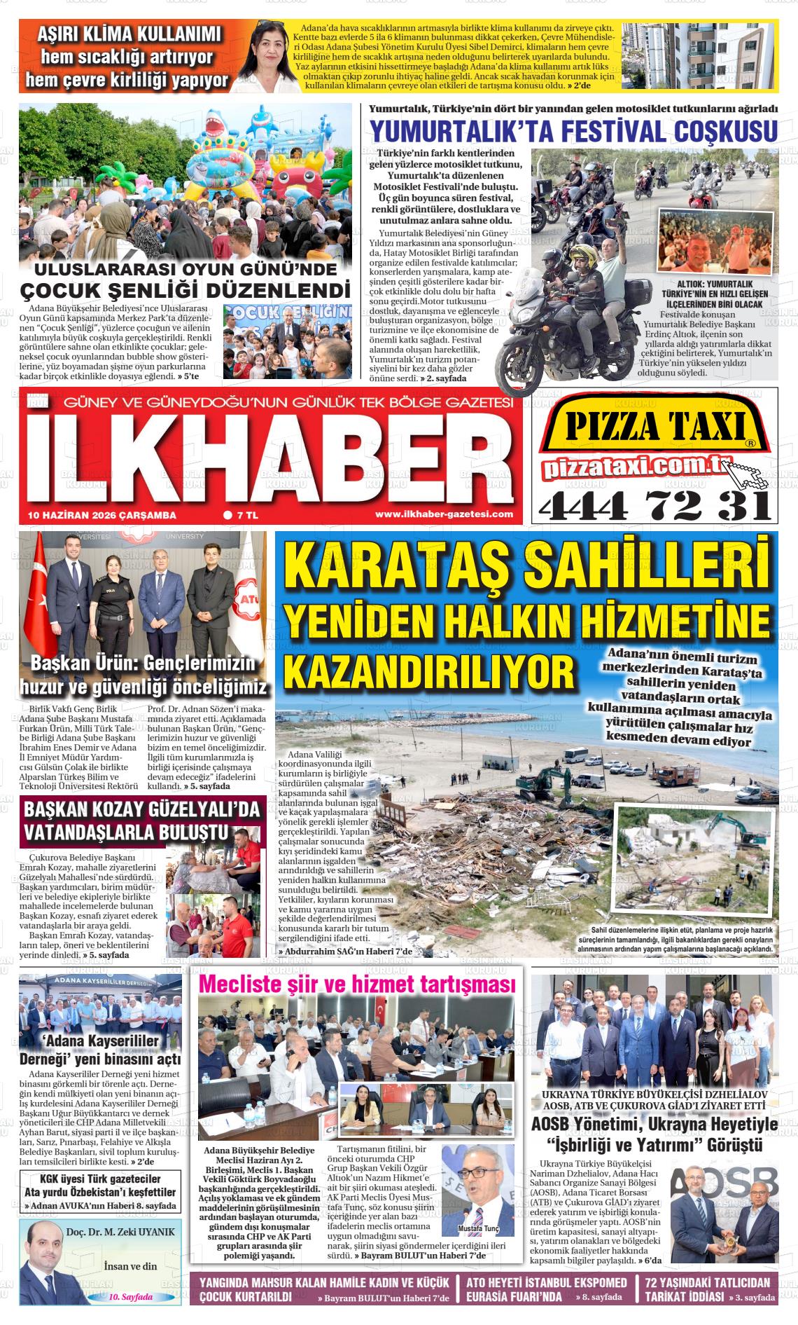 Adana Ilkhaber 10.06.2026