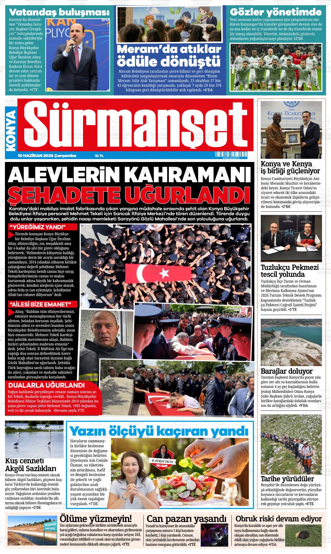 Konya Ninsesi 10.06.2026