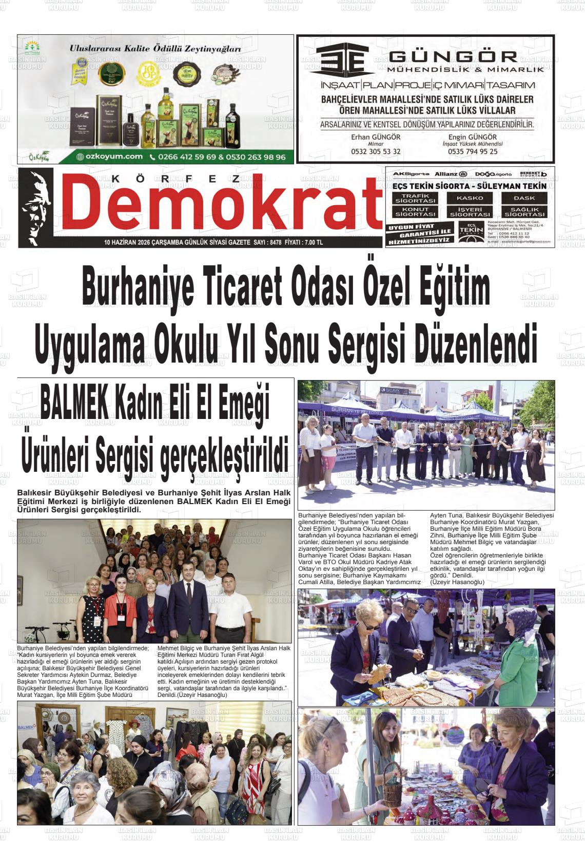 Balikesir Korfezdemokrat 10.06.2026