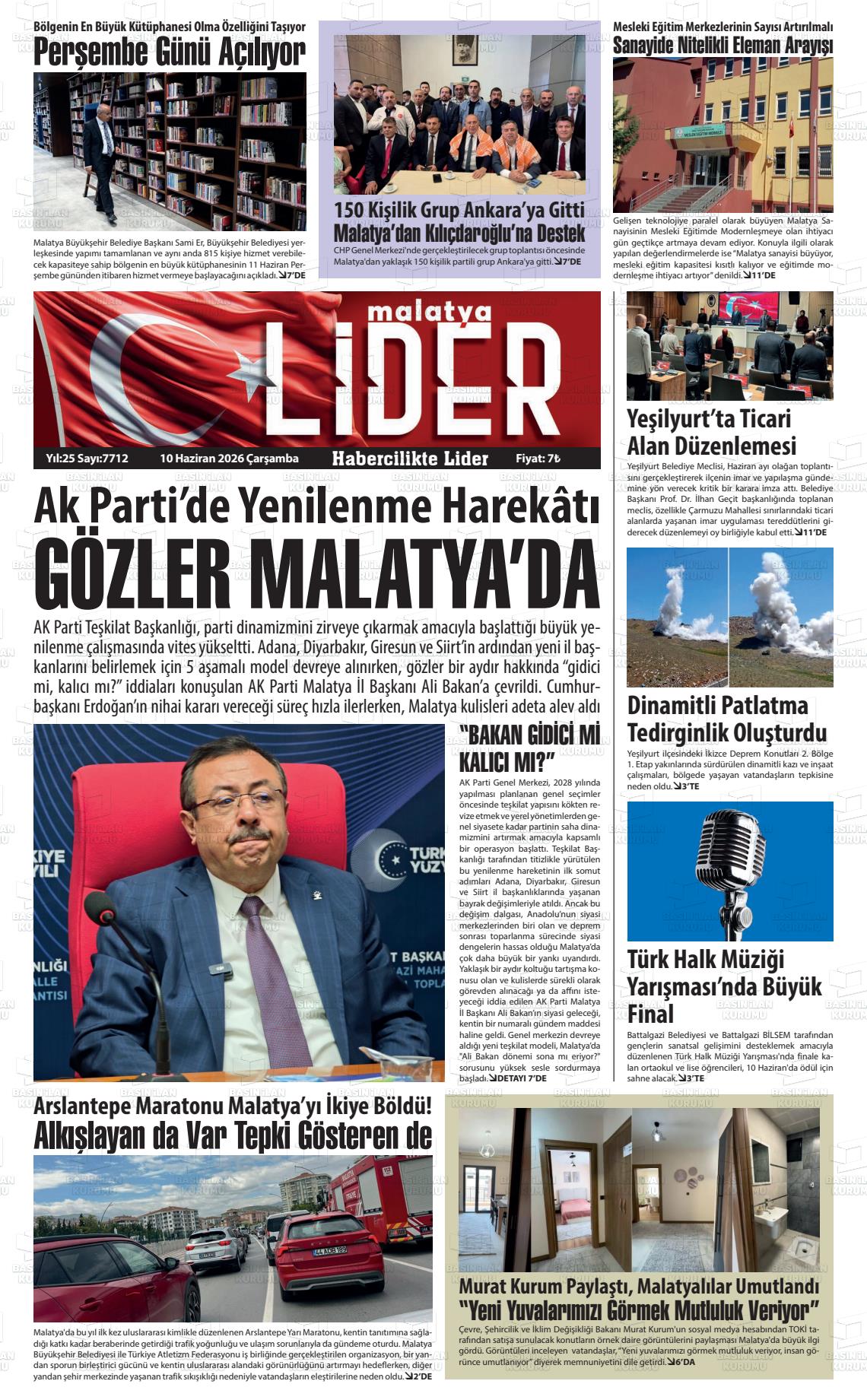 Malatya Sonsoz 10.06.2026