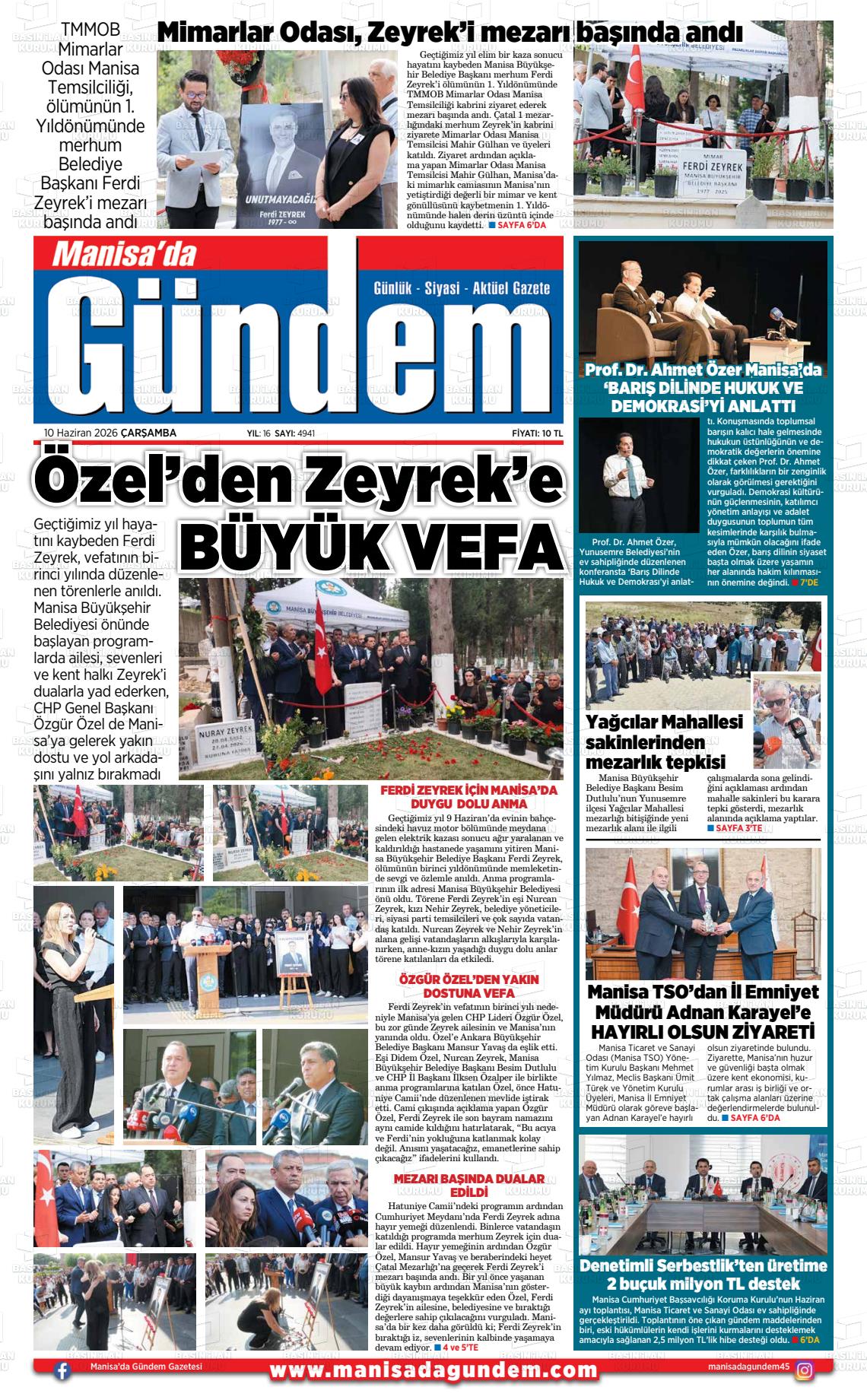 Manisa Dagundem 10.06.2026