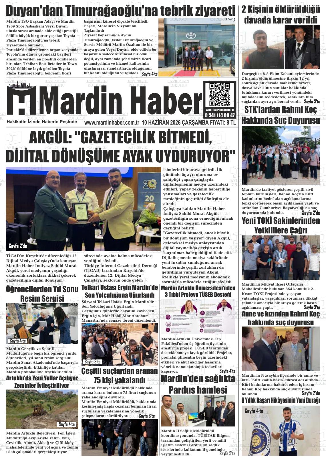 Mardin Haber 10.06.2026