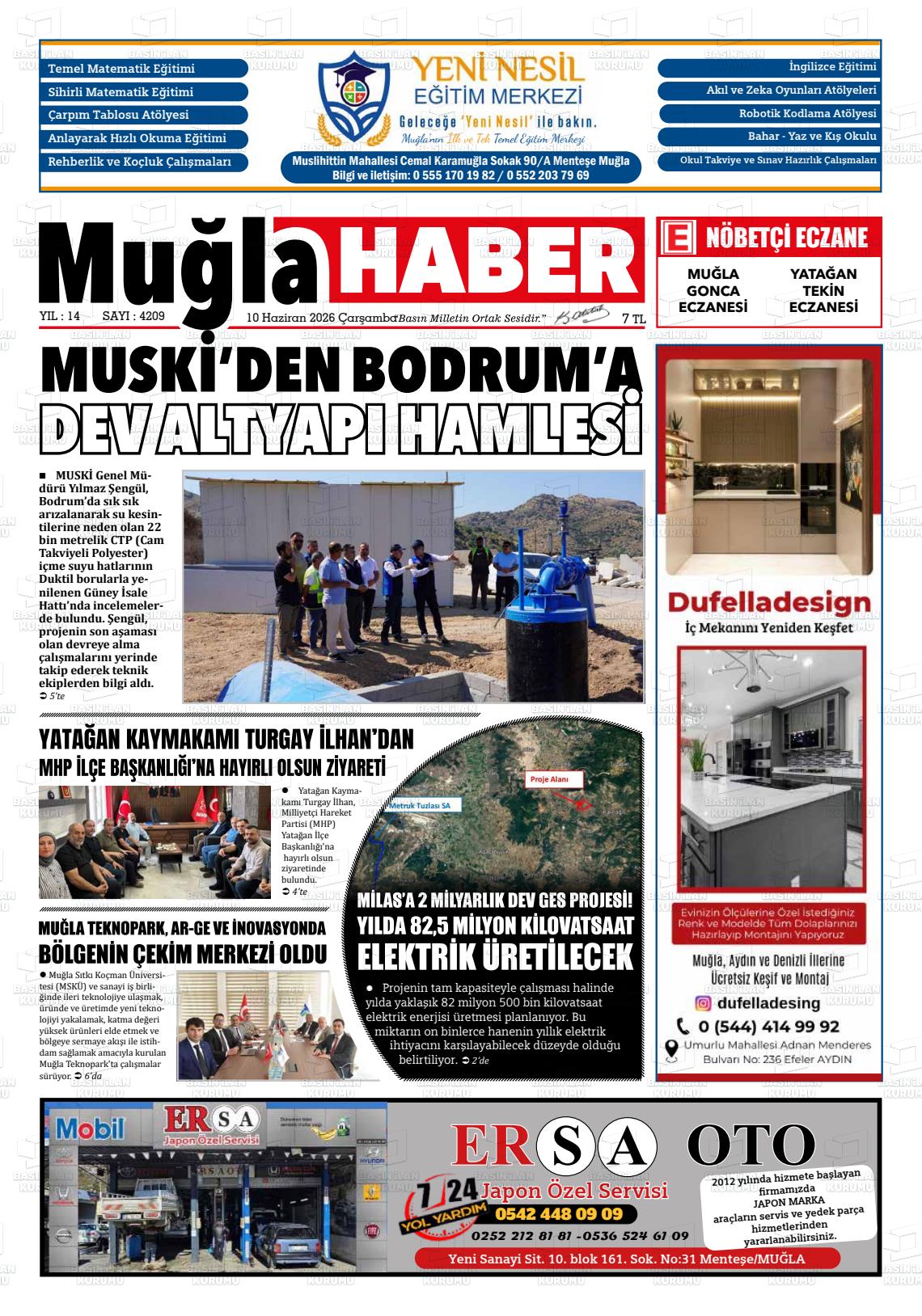 Mugla Haber 10.06.2026