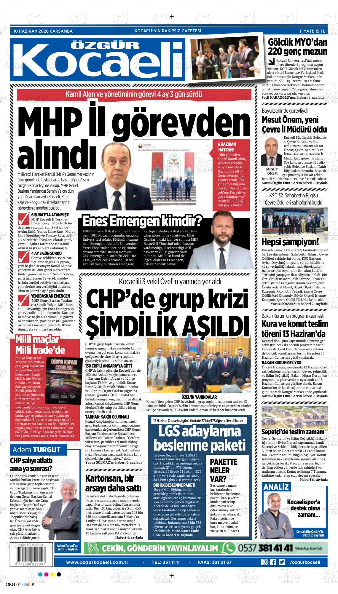 Kocaeli Ozgur 10.06.2026
