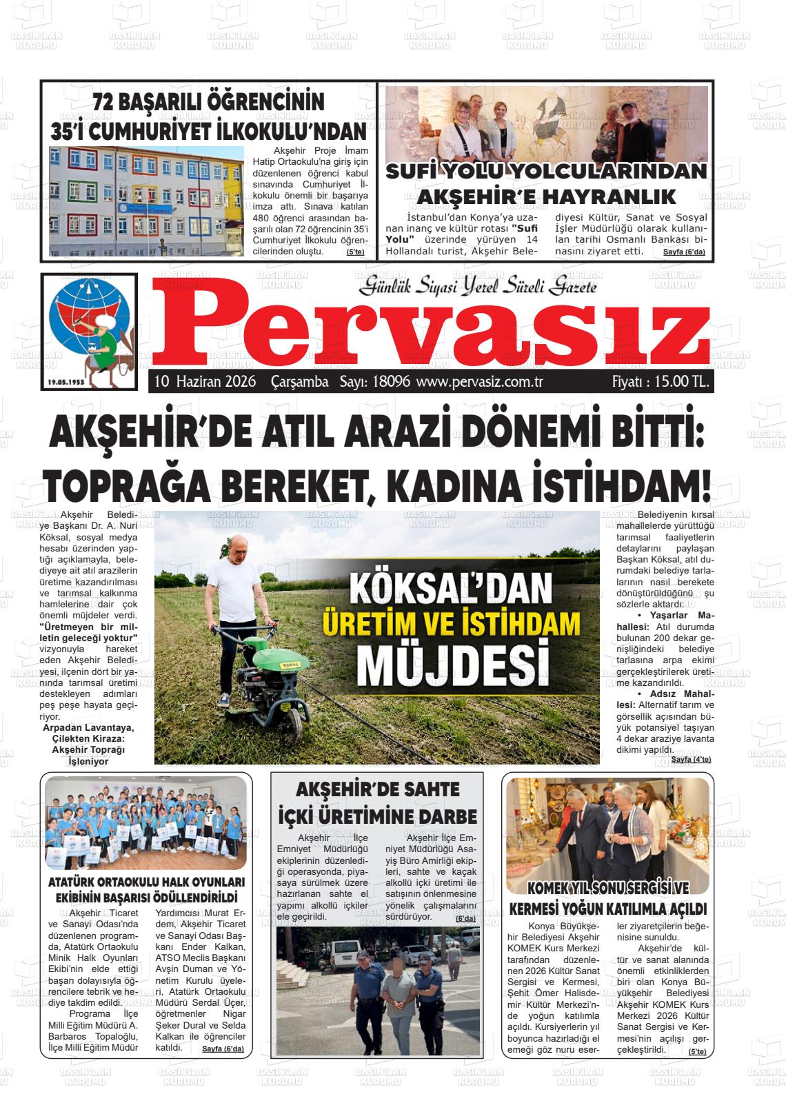 Konya Pervasiz 10.06.2026