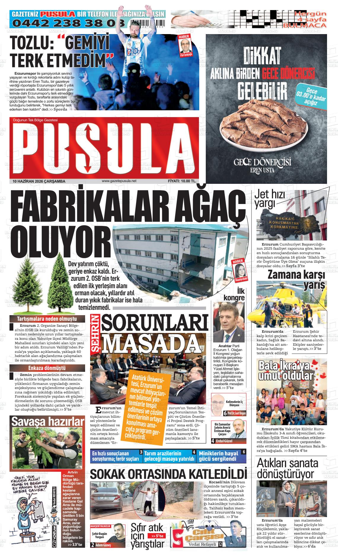 Zonguldak Pusula 10.06.2026