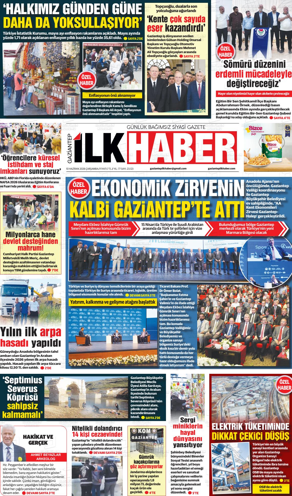 Sabah(gaziantep) 10.06.2026