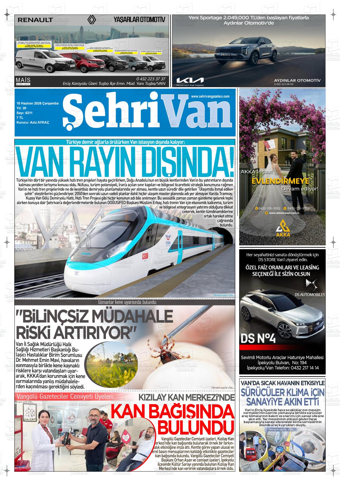 Van Sehri 10.06.2026