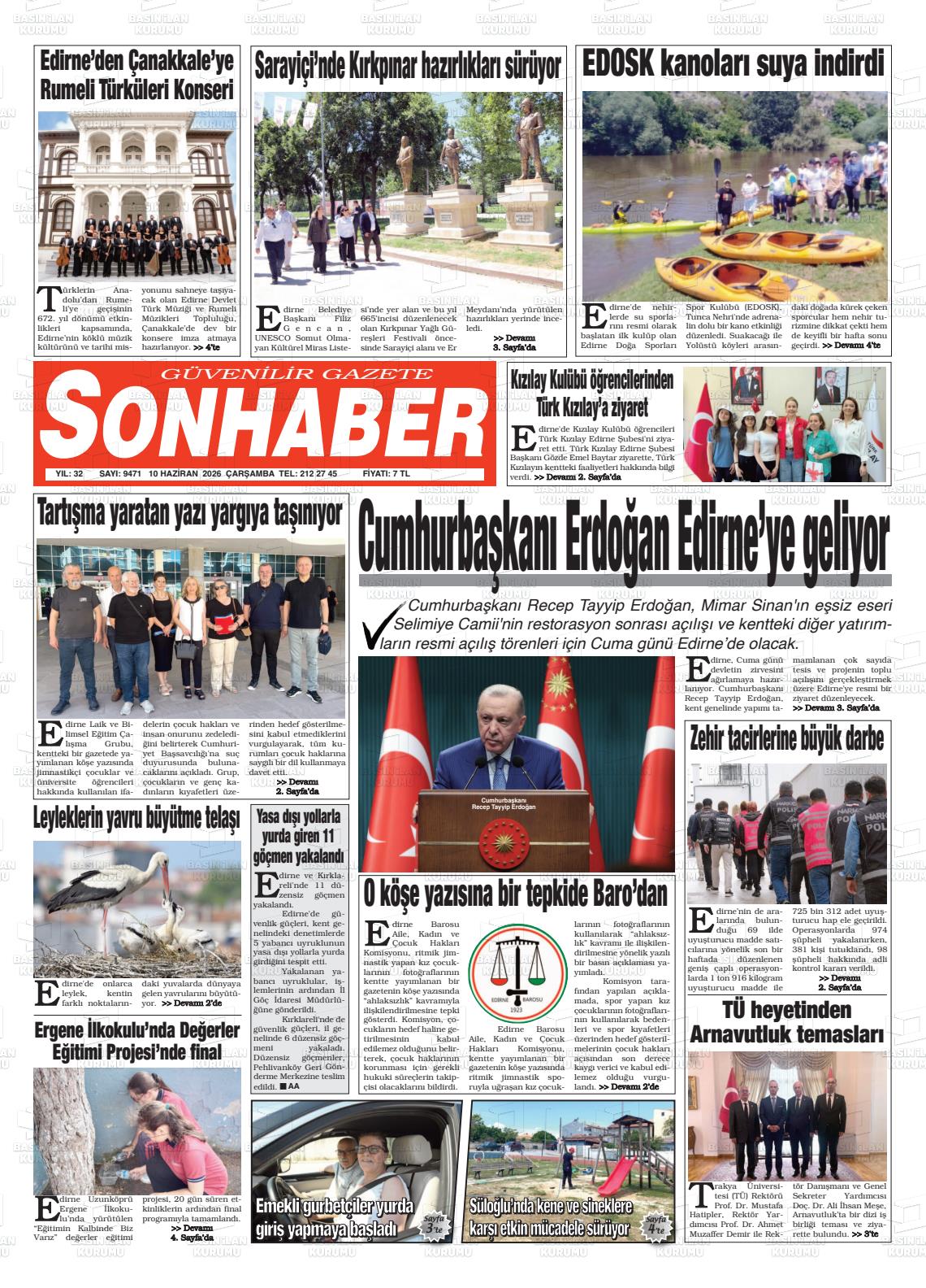 Eskisehir Sonhaber 10.06.2026