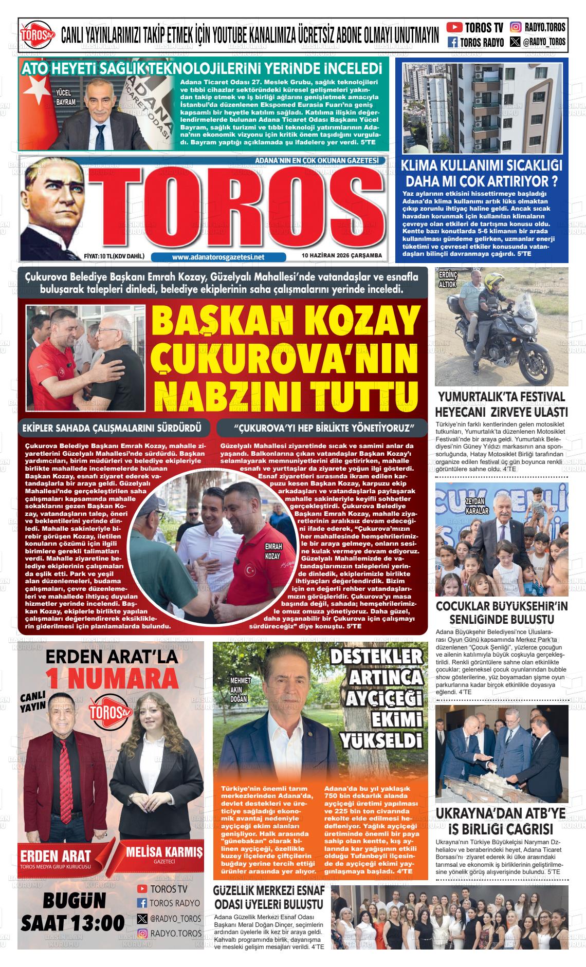 Antalya Toros 10.06.2026