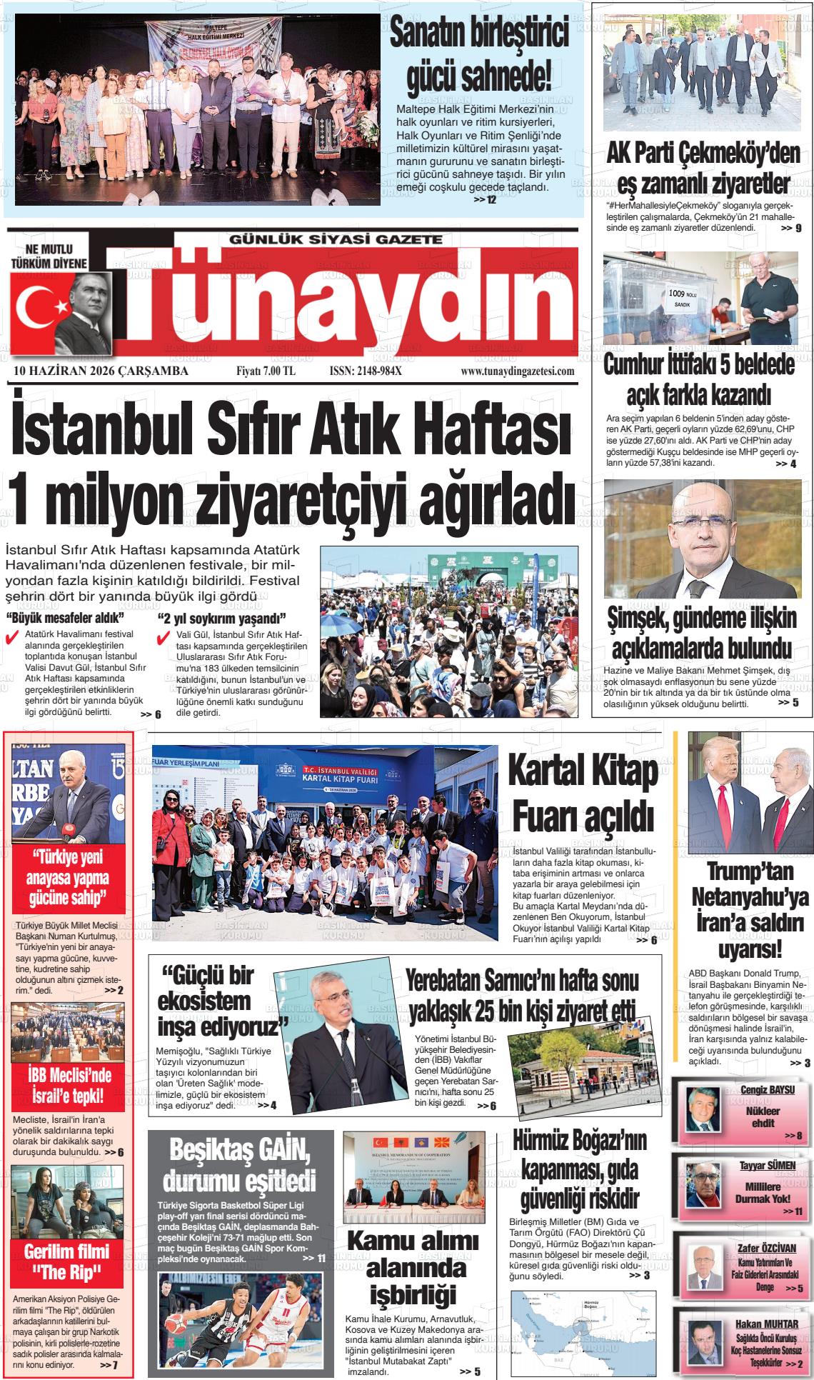 Istanbul Tunaydin 10.06.2026