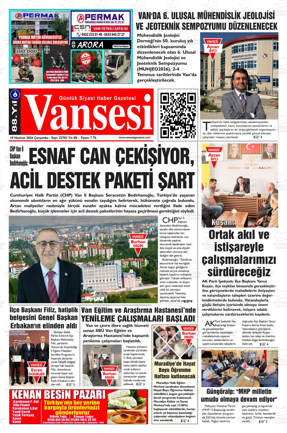 Van Sesi 10.06.2026