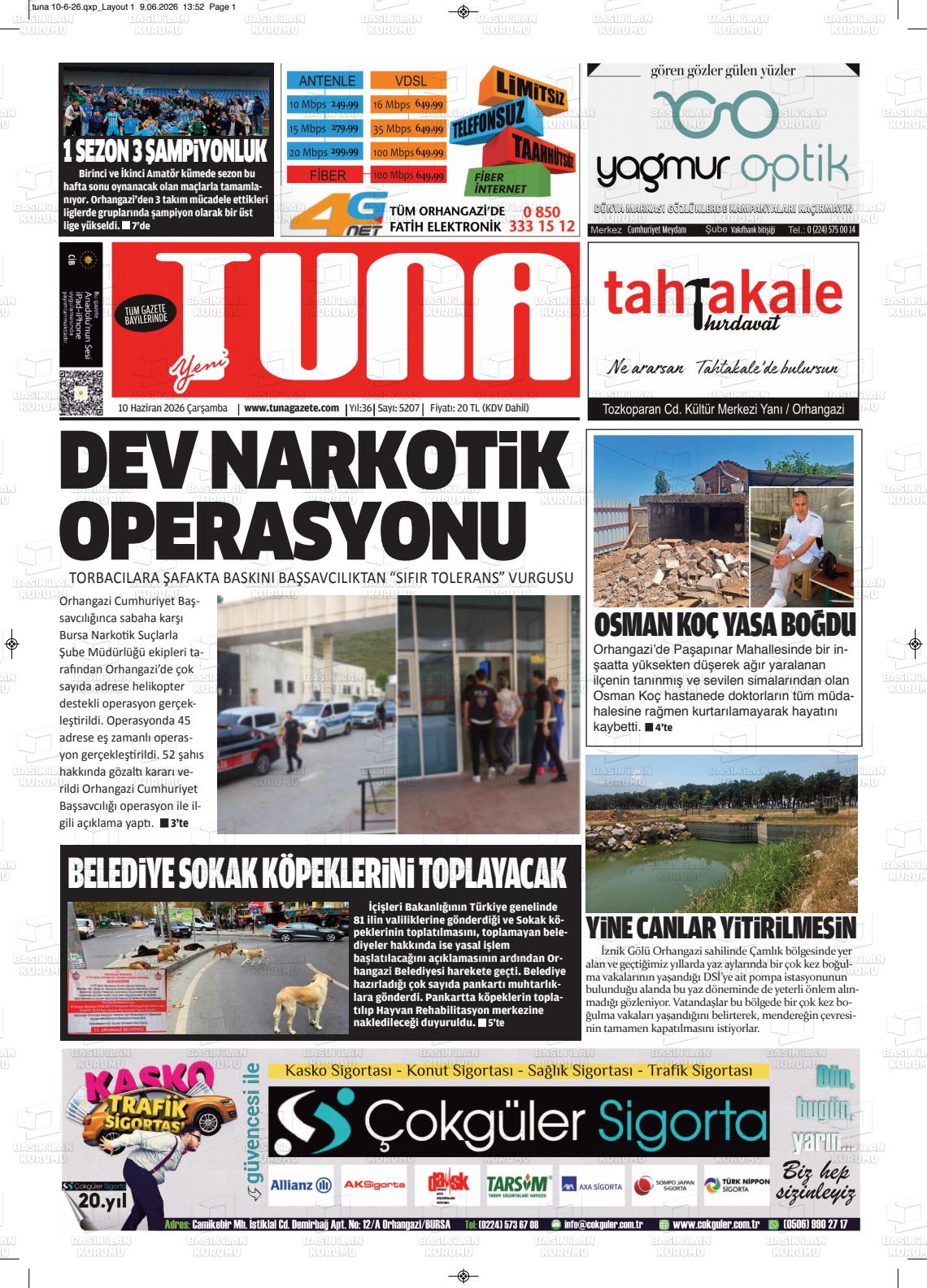 Izmir Yenigun 10.06.2026