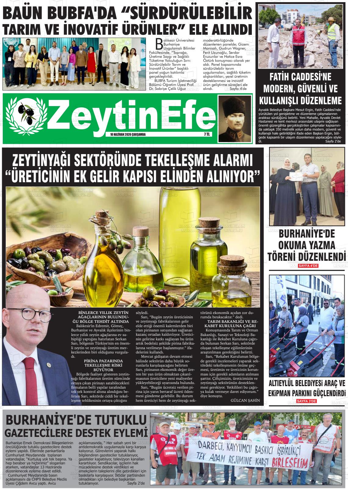 Balikesir Zeytinefe 10.06.2026