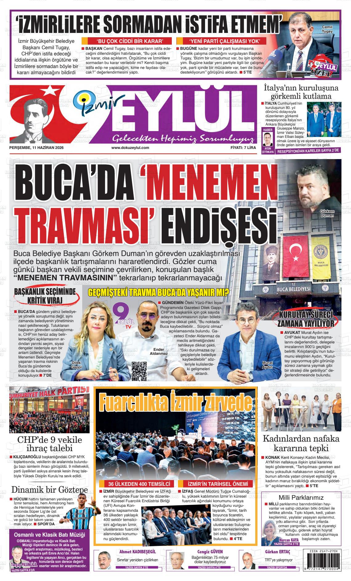 Izmir 9 Eylul 11.06.2026