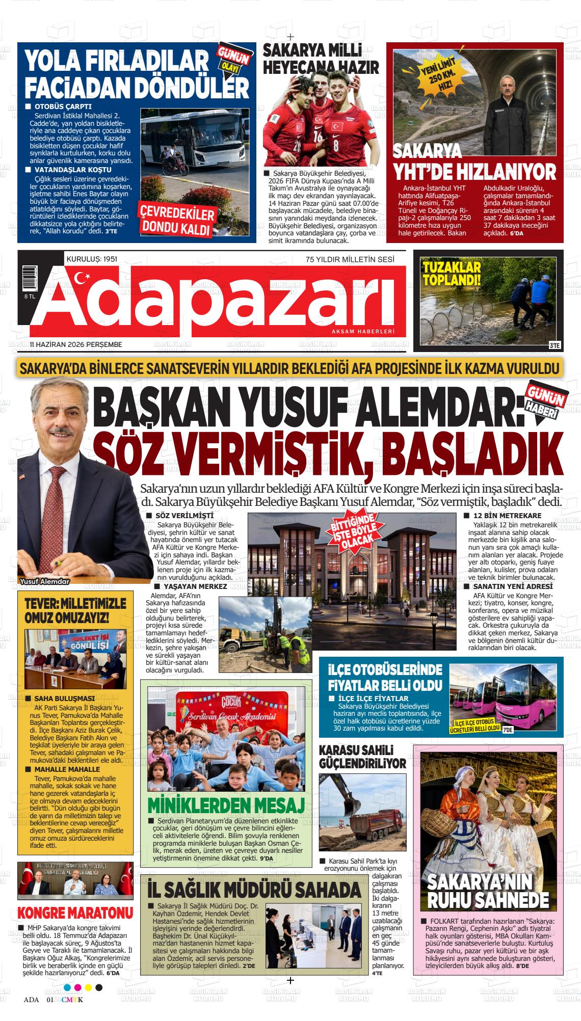 Sakarya Adapazariaksamhaberleri 11.06.2026