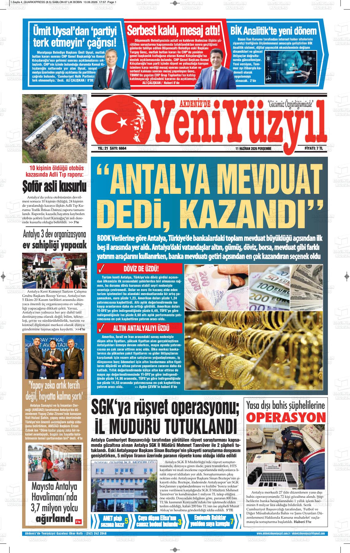 Antalya Akdenizdeyeniyuzyil 11.06.2026