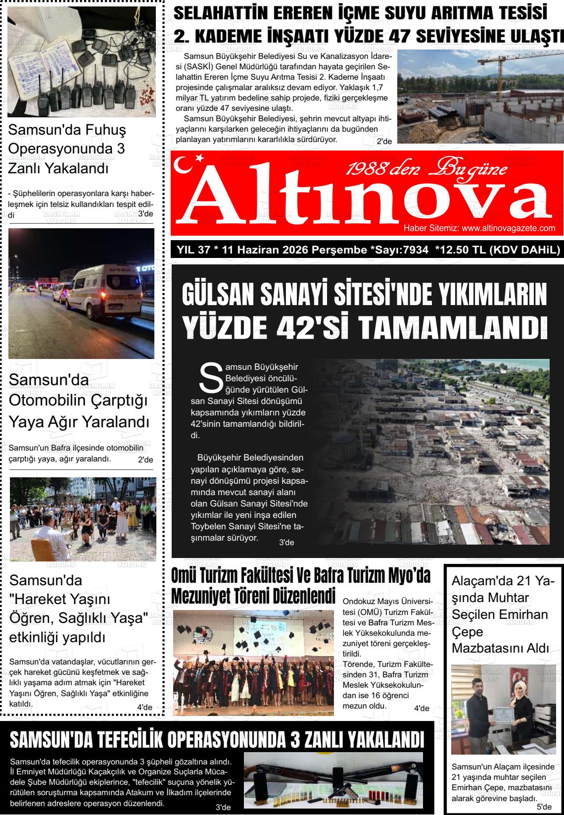 Samsun Altinova 11.06.2026