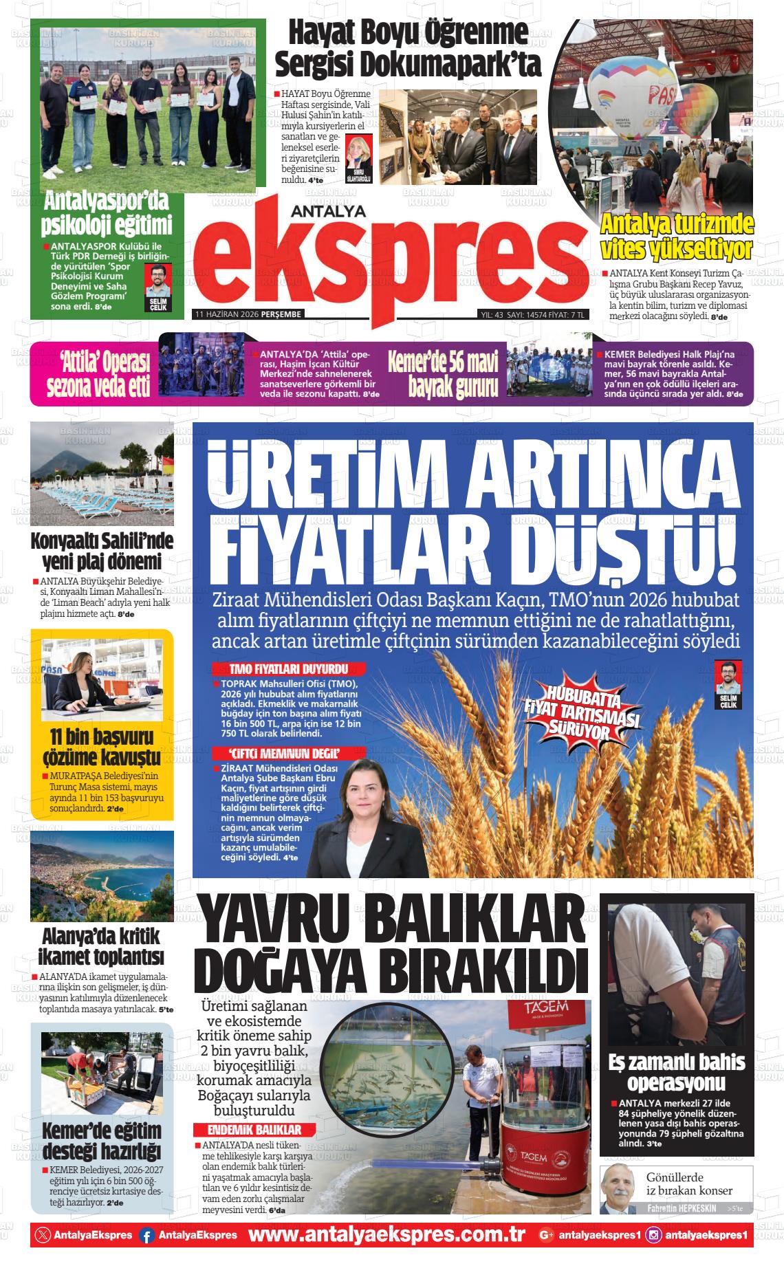 Antalya Ekspres 11.06.2026